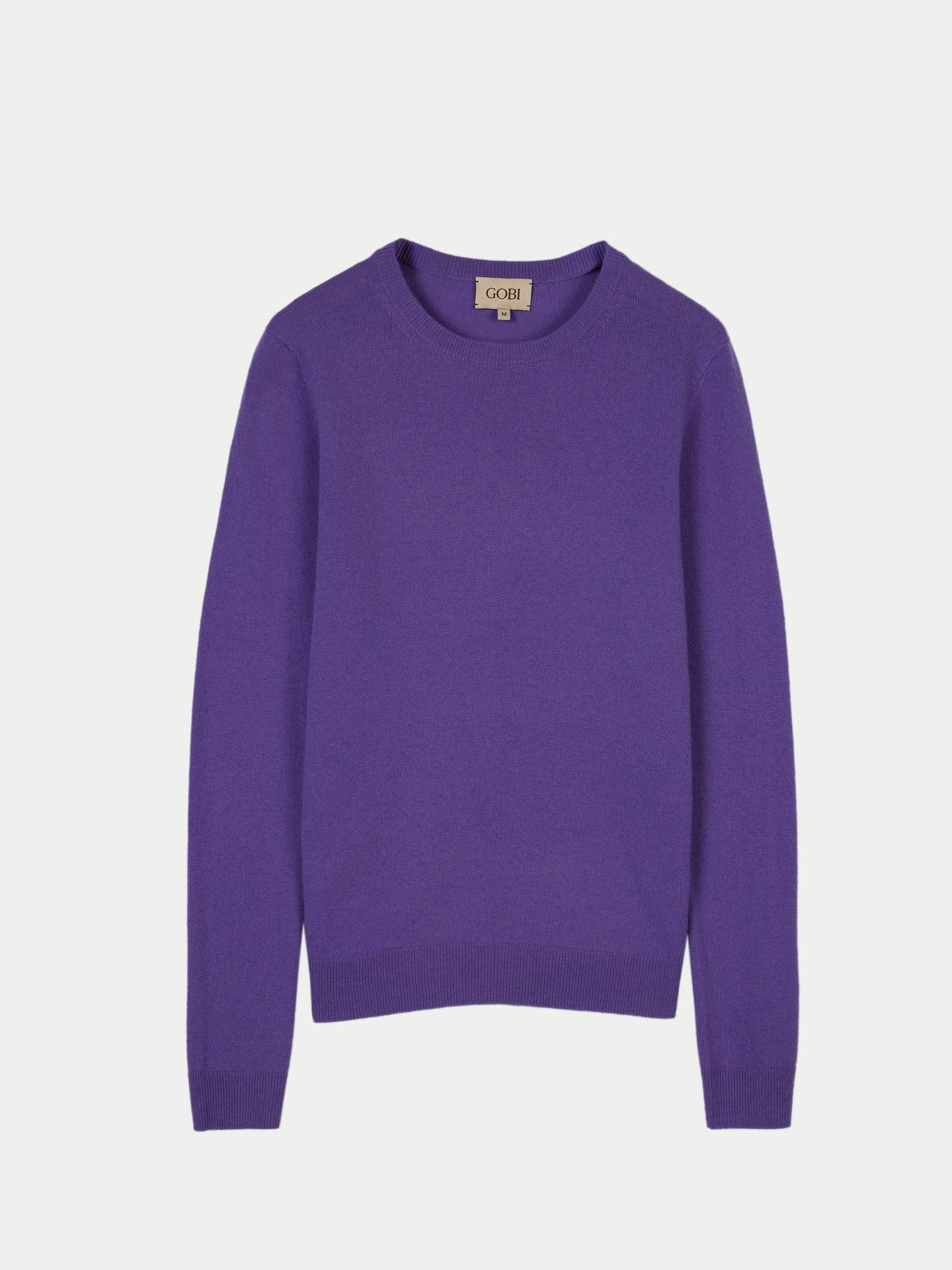 Rundhalspullover Basic R-Ausschnitt Kaschmirpullover