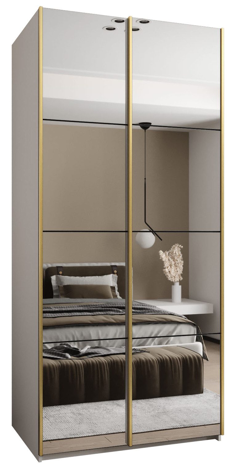 ABIKS MÖBEL Schwebetürenschrank LUX 2 hoher günstig online kaufen