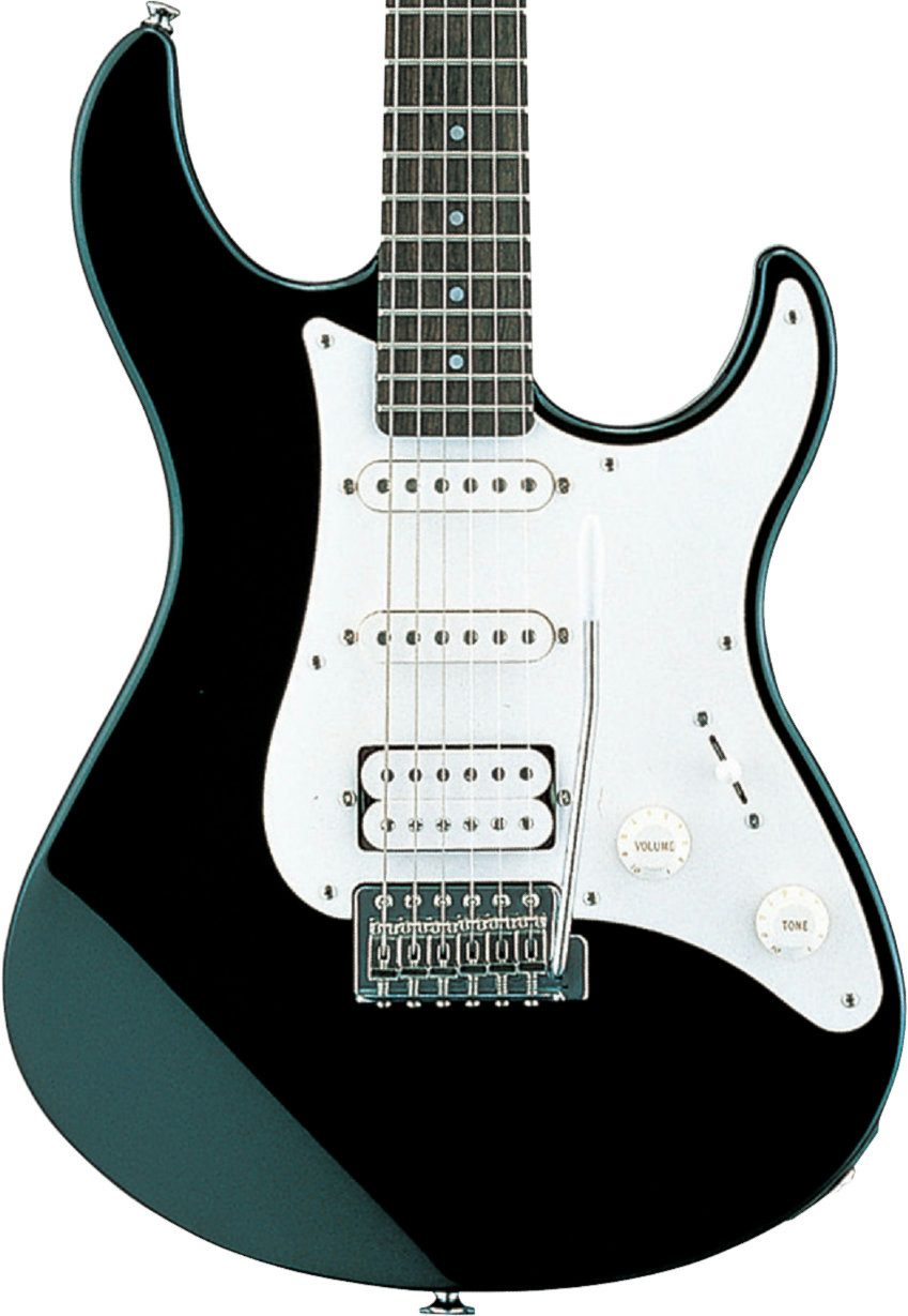 Yamaha E-Gitarre Yamaha Pacifica 112J BL E-Gitarre Black, ST, E-Gitarre für Einsteiger