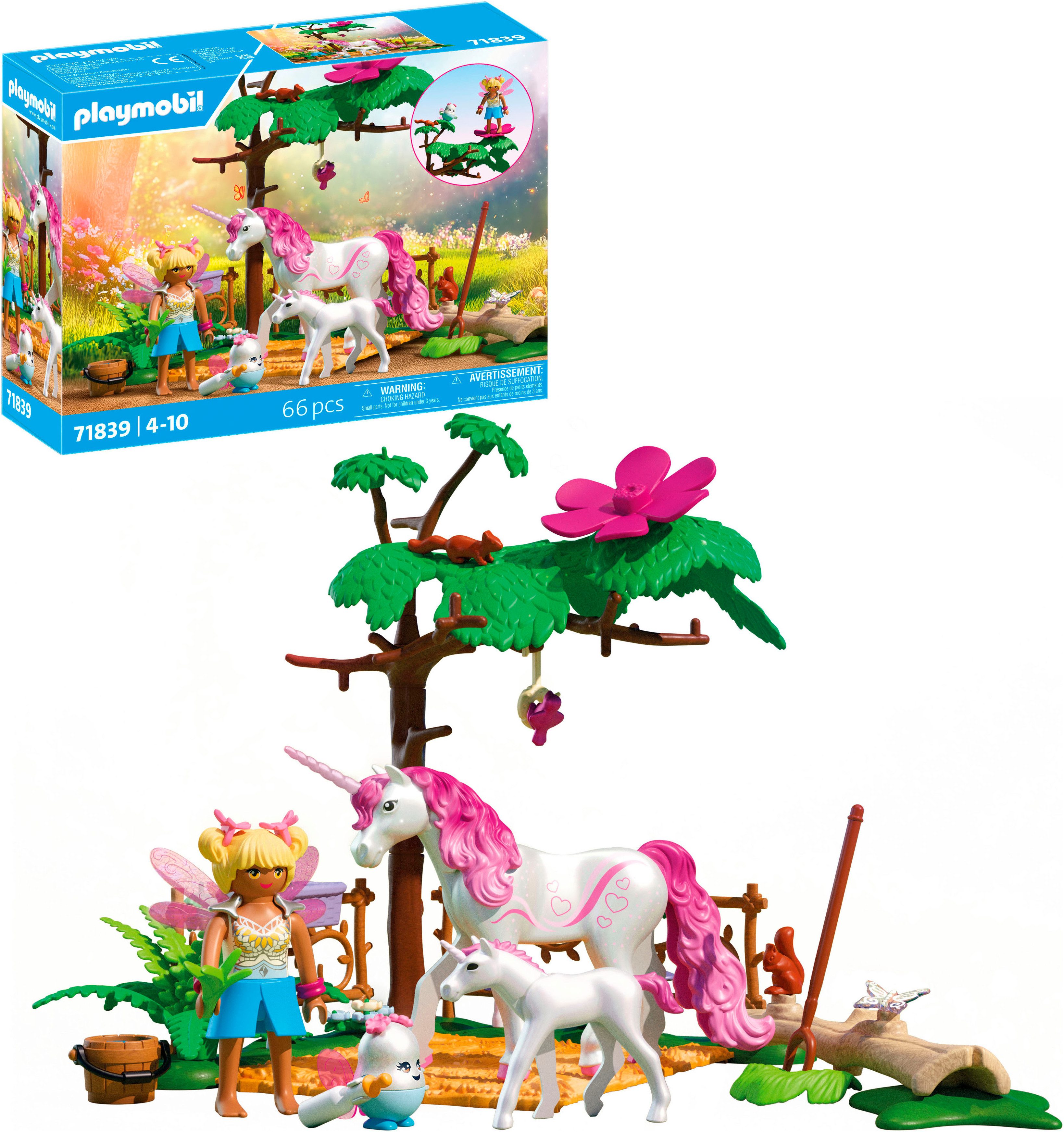 Playmobil® Zauberhafter Einhorn-Stall für Mama und Fohlen (71839), Princess günstig online kaufen