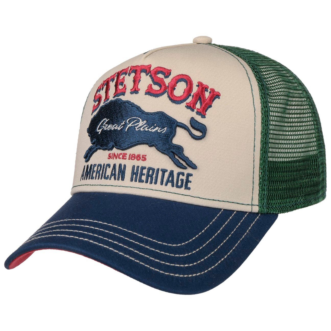 Stetson Trucker Cap (1-St) Truckercap Snapback