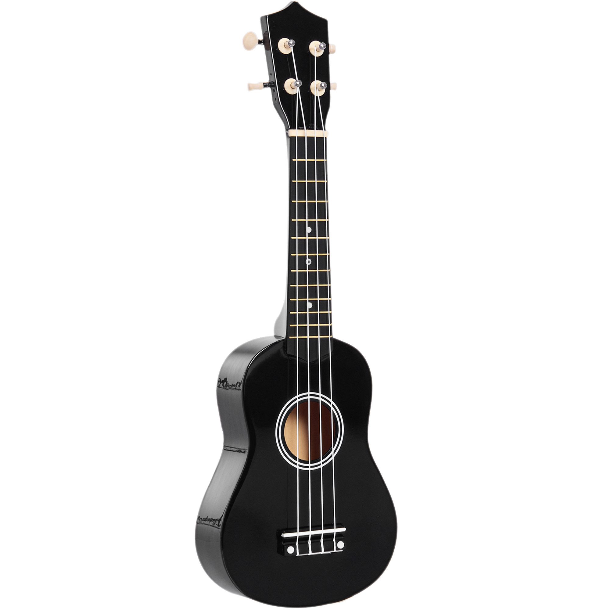 kowdom Ukulele Ukulele Soprano 21 Zoll, für Anfänger, Nylonsaiten, Set, Soprano, Ukulele, Komplettset mit Zubehör, Ukulele, Soprano, 21 Zoll, Anfänger, Nylonsaiten
