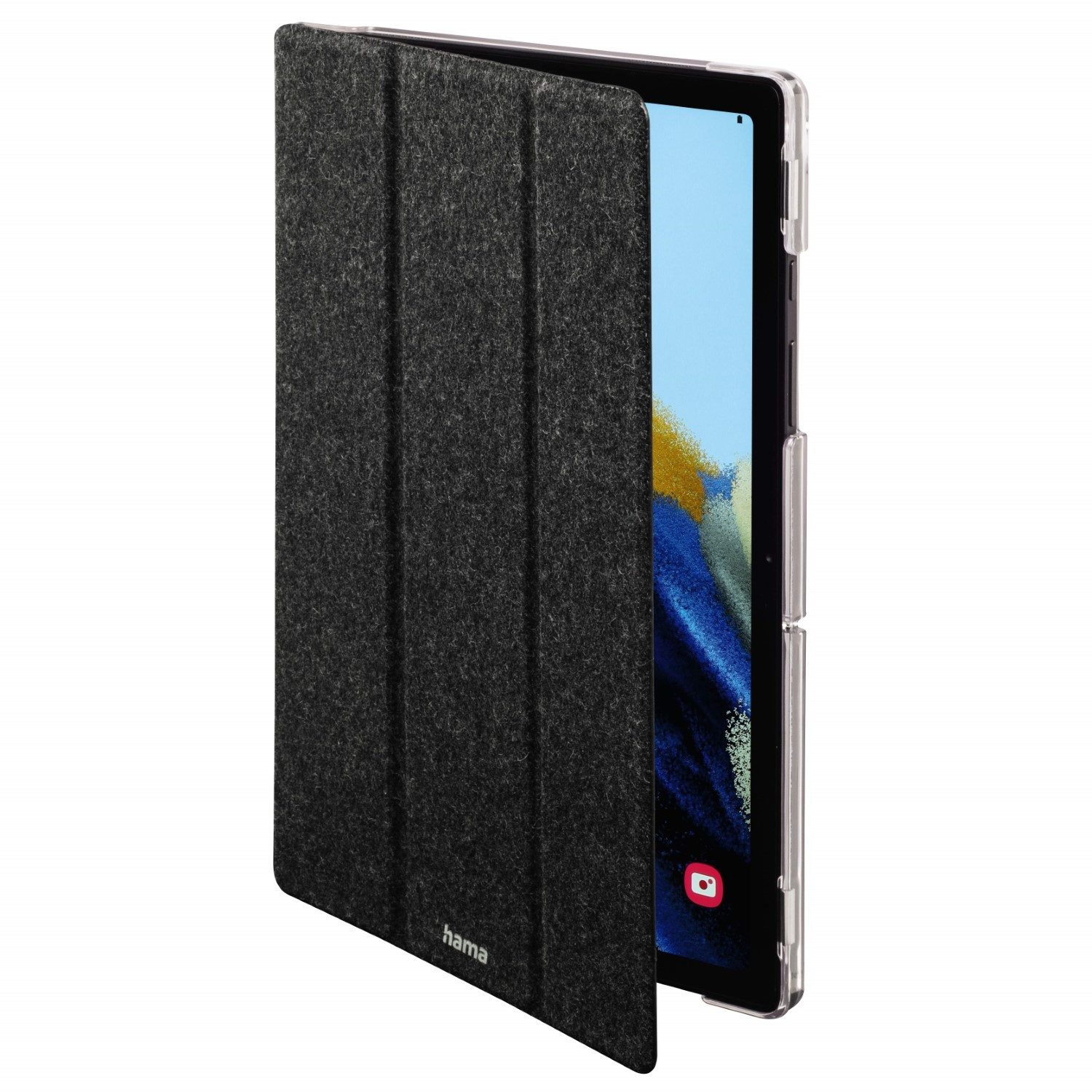 Hama Tablet-Hülle Hama Smart Tasche Cover Schutz-Hülle Grau, Book-Case Etui Ständer Bag für Samsung Galaxy Tab A8 10,5"