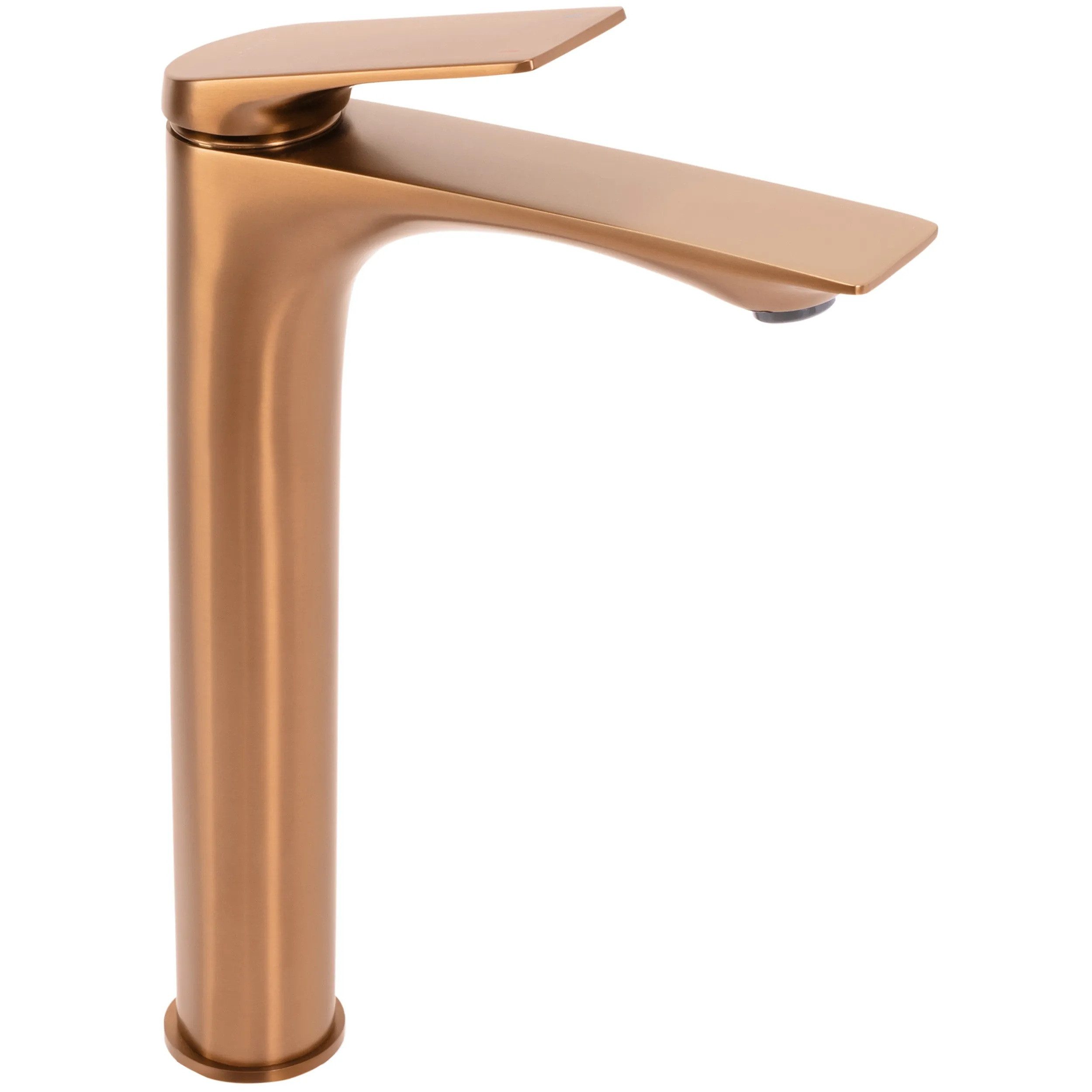 wohnwerk.idee Badarmatur Badarmatur Gold Schwarz, Modernes Design, Messing Waschbeckenarmatur