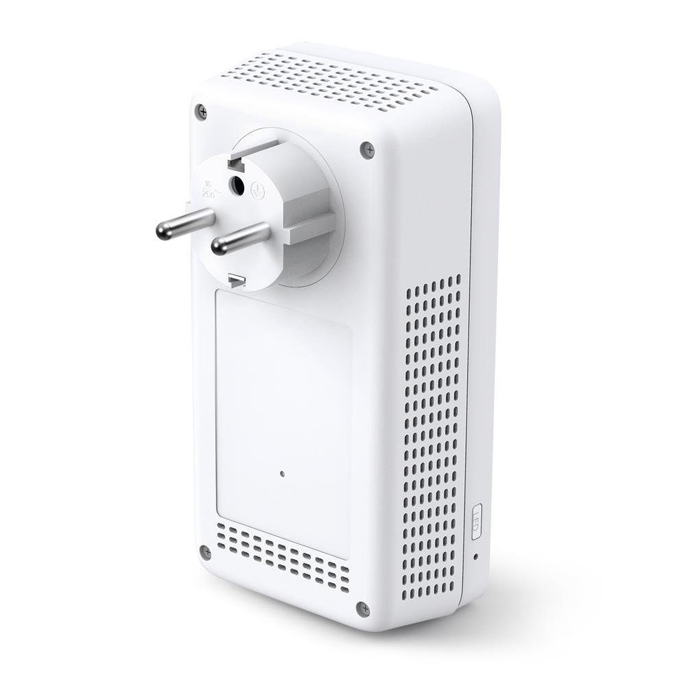 tp-link TL-WPA8631P Netzwerk-Adapter, AV1300 Gigabit Passthrough Powerline ac WLAN Extender, Weiß