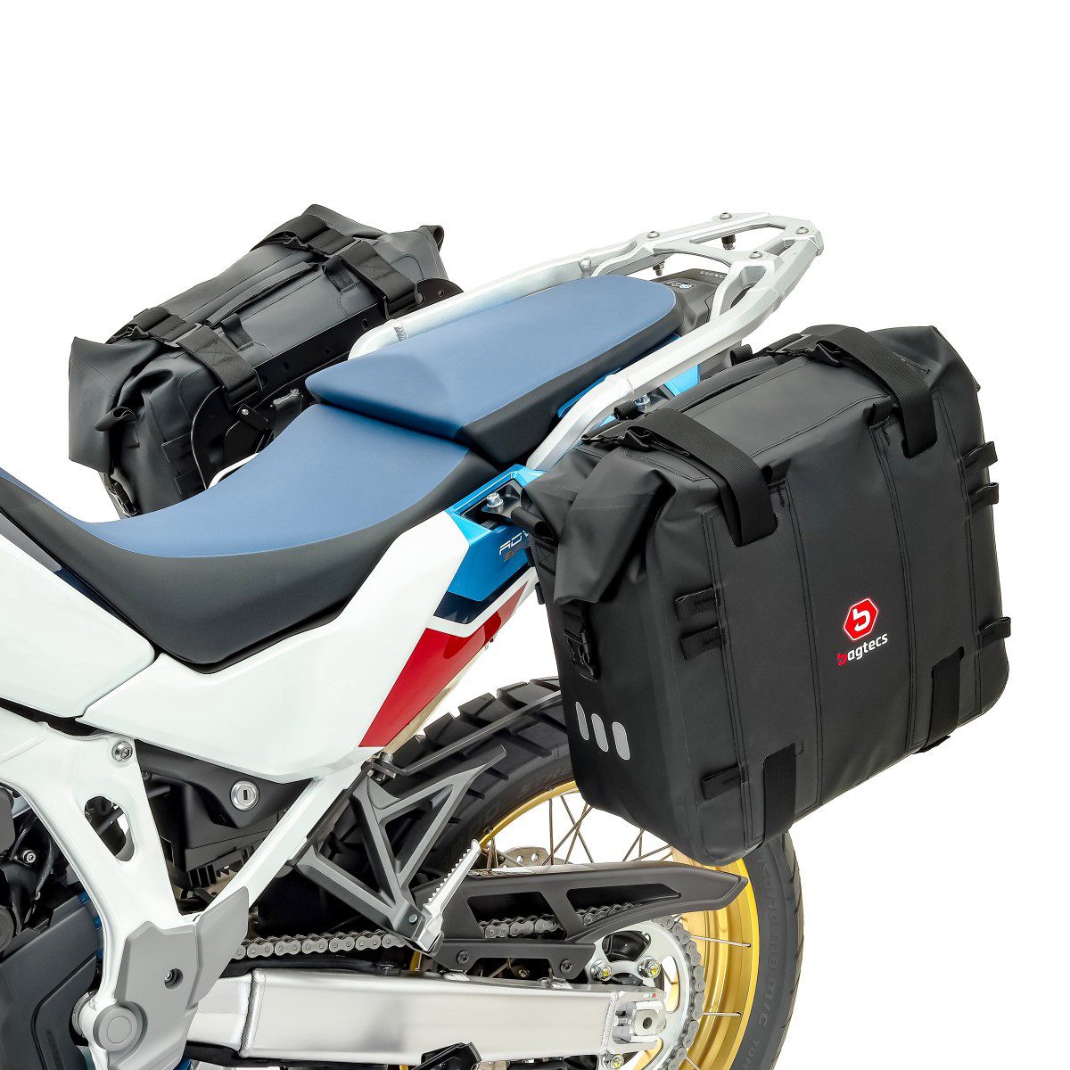 Bagtecs Reisetasche Satteltaschen # XA32 Motorrad Seitentaschen 2x32L Wasserdicht