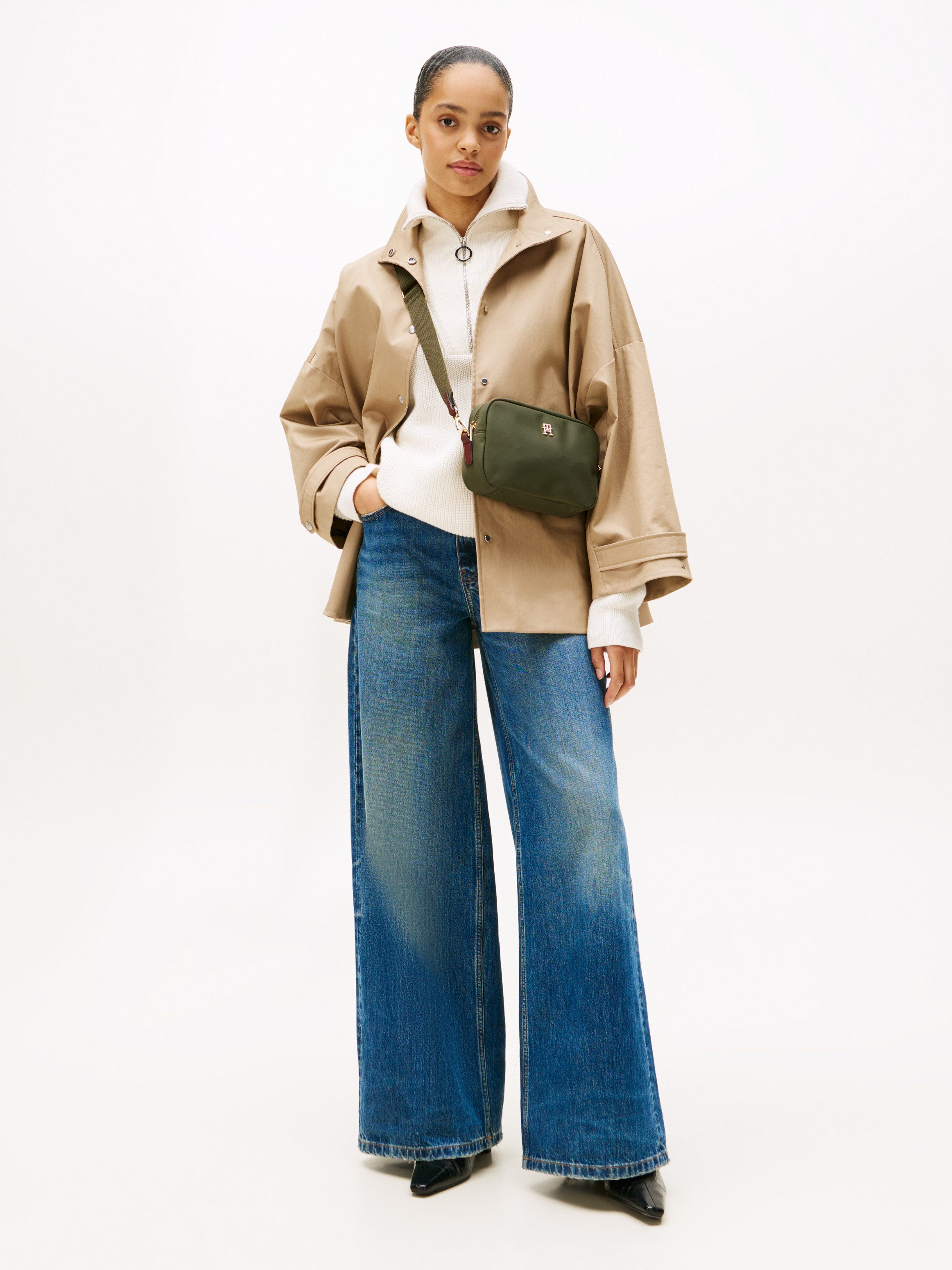 Tommy Hilfiger Mini Bag POPETTE CAMERA BAG, Damen Umhängetasche, Schulterta günstig online kaufen