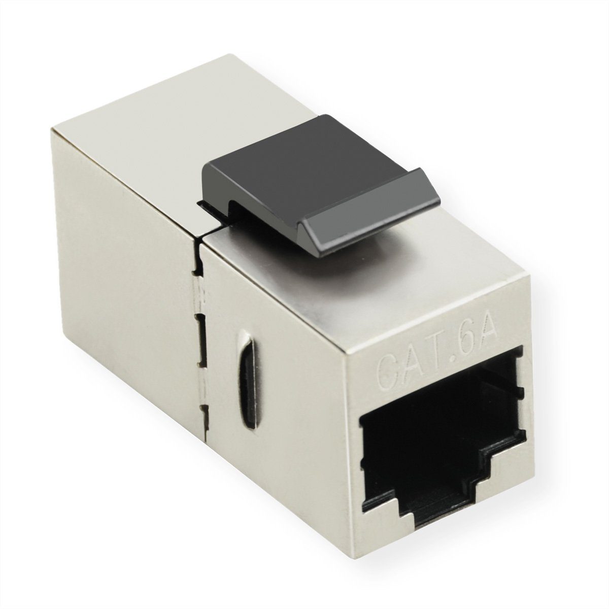 RJ-45 Kupplung, Keystone, geschirmt, Kat.6A (Class EA) Netzwerk-Panel