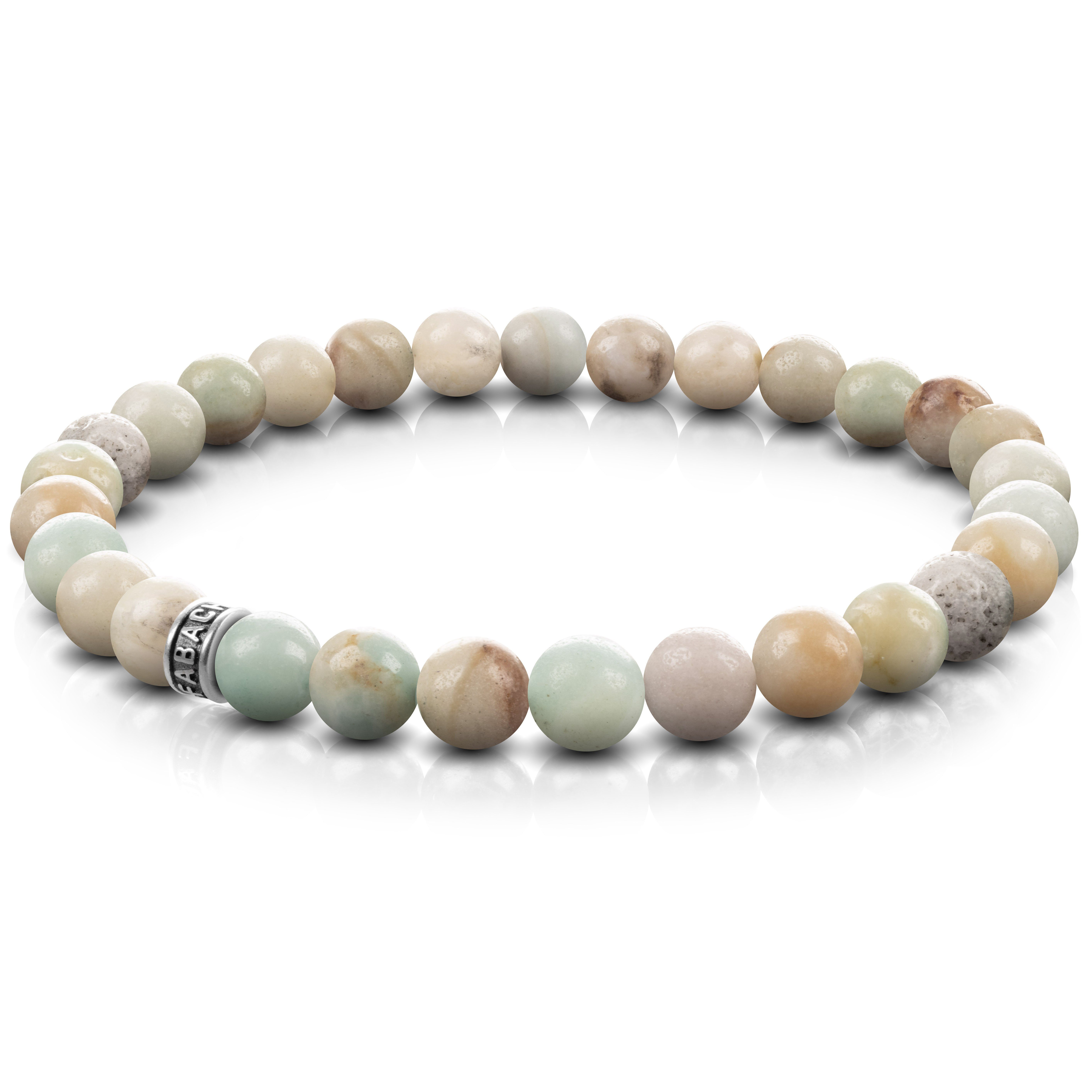 FABACH Perlenarmband 6mm Edelstein-Perlen & Sterling günstig online kaufen