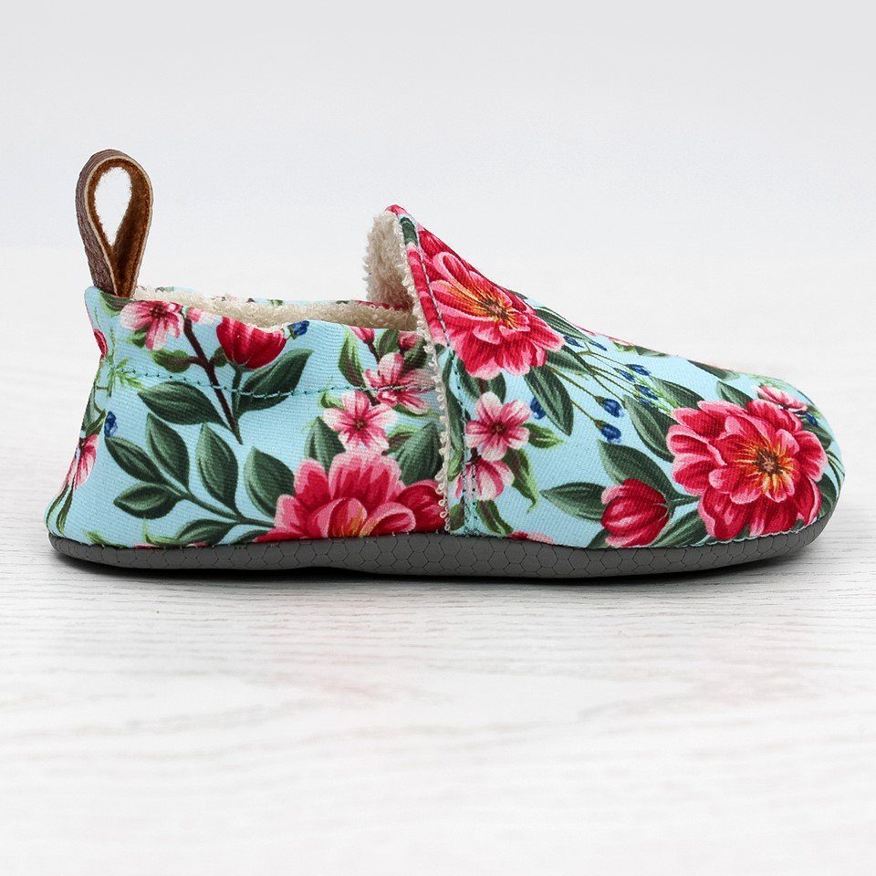 POLOLO Kinderschuhe Seaqual, Kinder Hausschuh aus Upcycling-Meeresplastik und Bio-Baumwolle