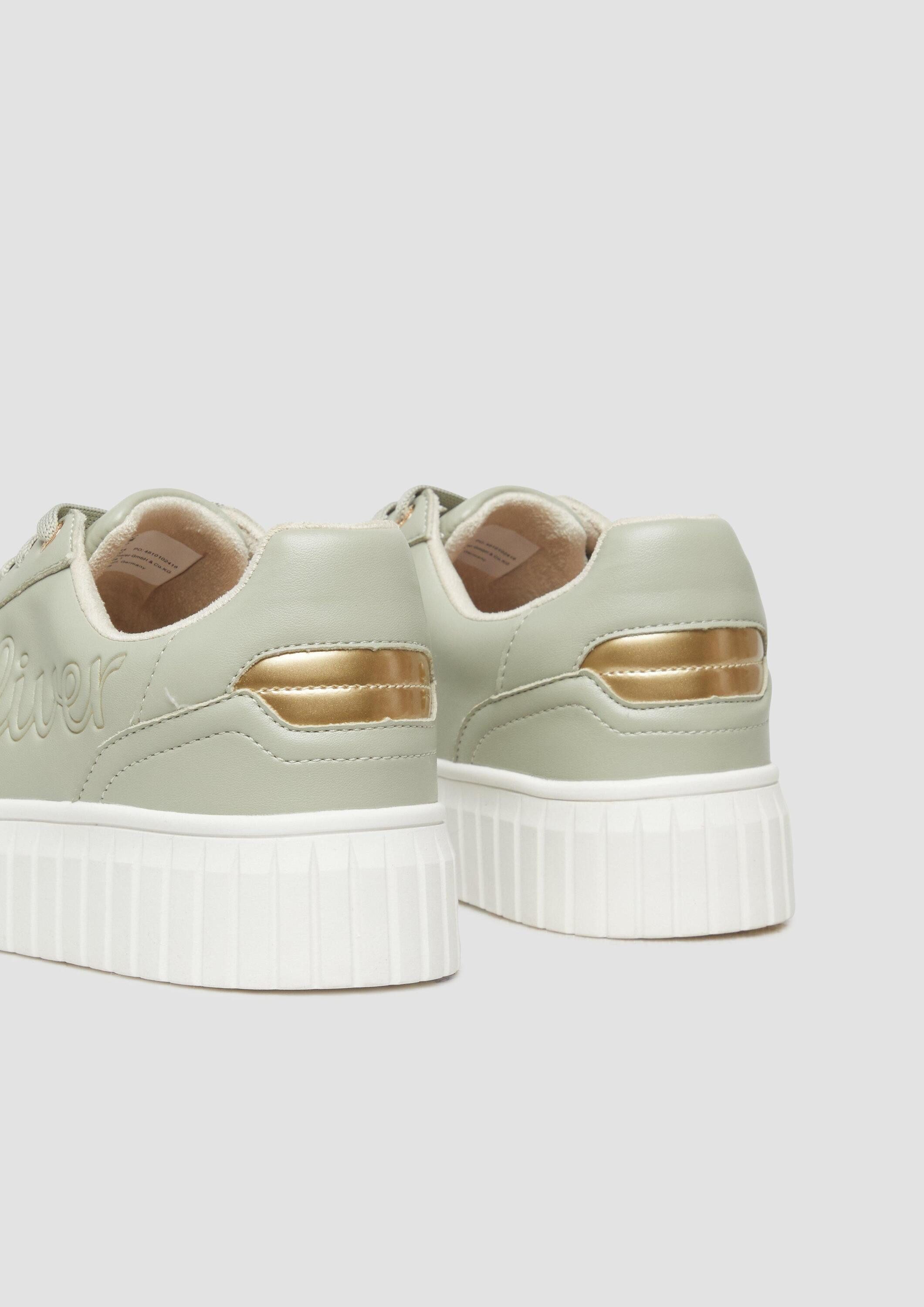 s.Oliver Sneakers Sneaker Sneaker mit Plateau-Sohle