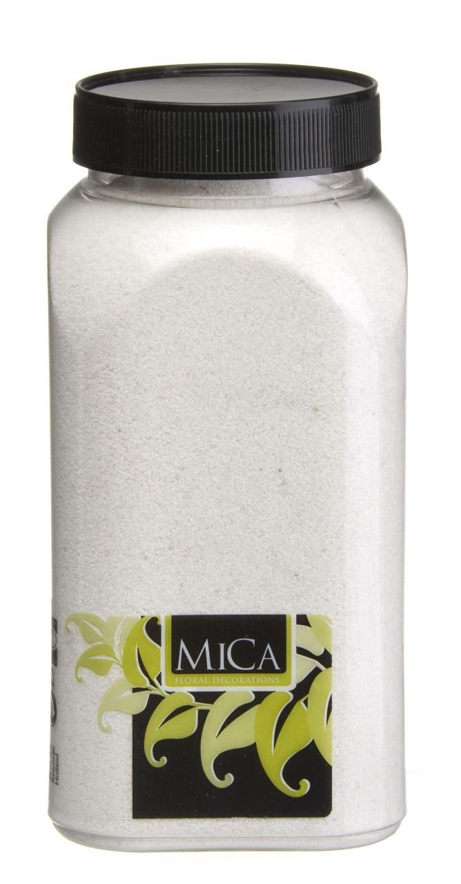 Mica Decorations Dekosteine Mica Decorations Dekoration Sand weiß 650 ml 1 kg