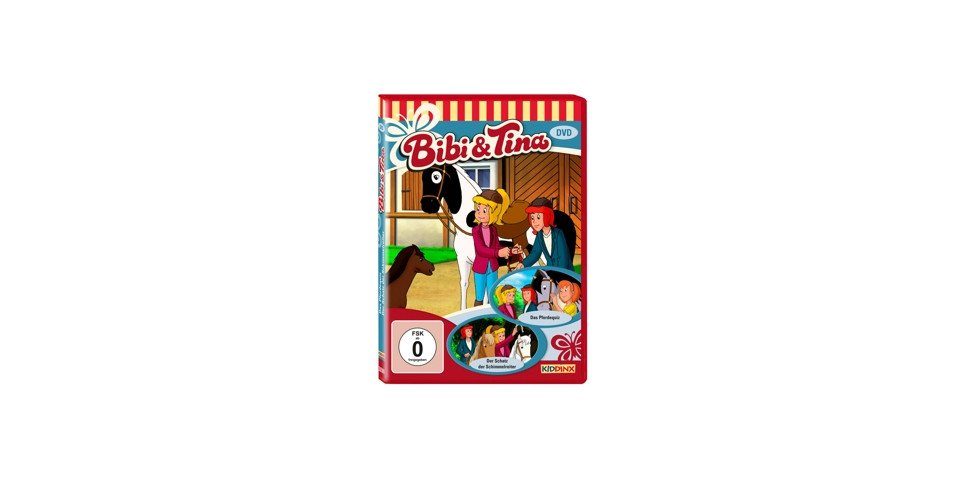 DVD Bibi und Tina: Das Pferdequiz / Der Schatz der Schimmelreiter