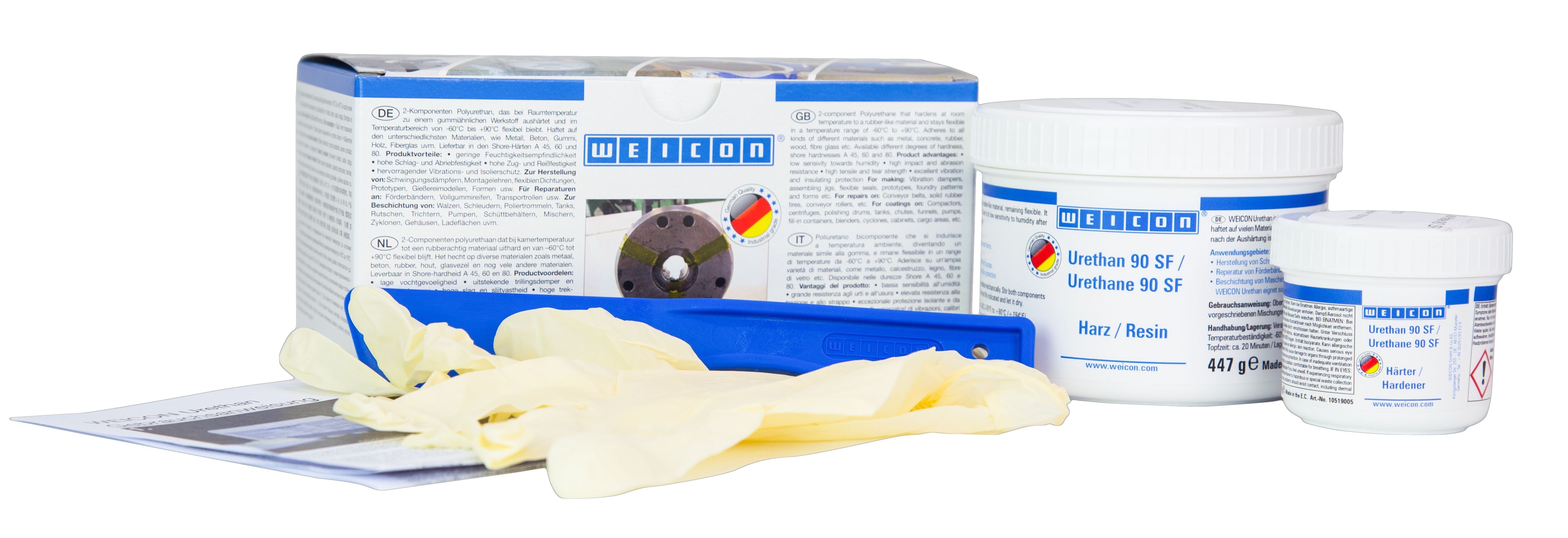 Reparaturmasse Urethan 90 SF, Polyurethan Vergussmasse, 0,55 kg