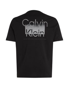 Calvin Klein Big&Tall T-Shirt BT_ENLARGED BACK LOGO T-SHIRT in großen Größen mit Markenlabel