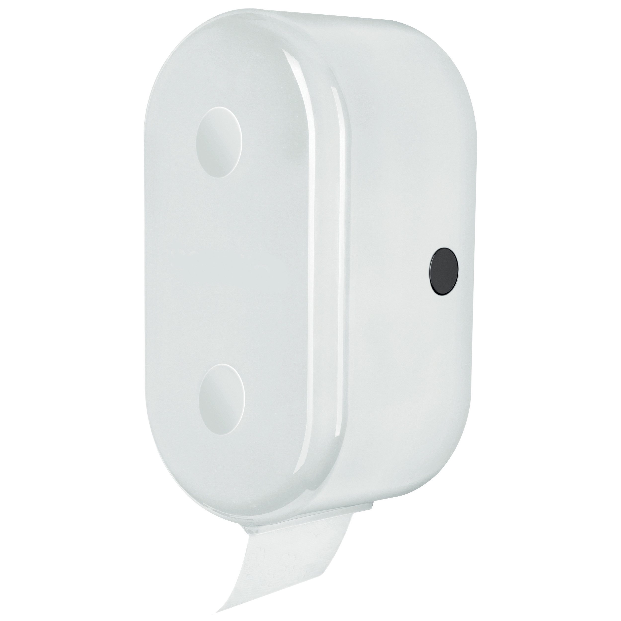 spirella Toilettenpapierhalter Spirella WC Rollenhalter + Ersatzrollenhalter "Cube" zum kleben