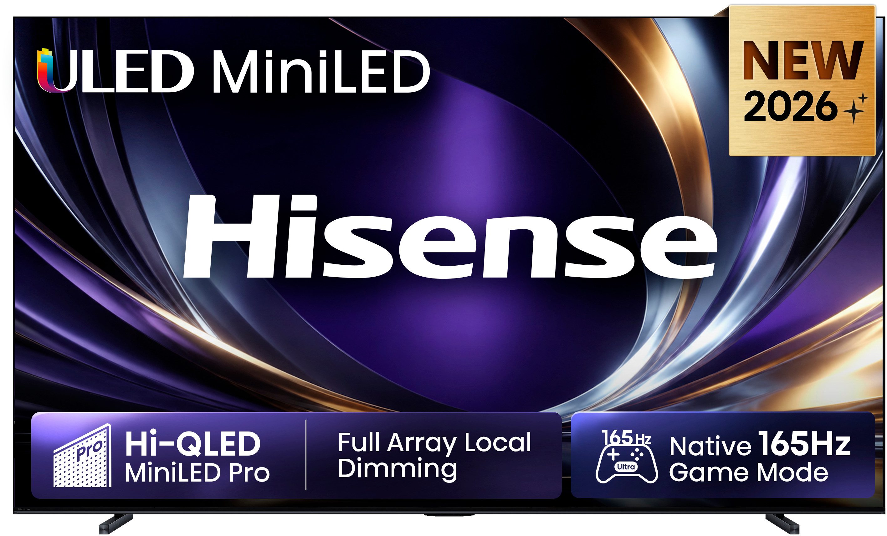 Hisense 100U7DS PRO Mini-LED-Fernseher (253 cm/100 Zoll, 4K Ultra HD, Smart-TV)