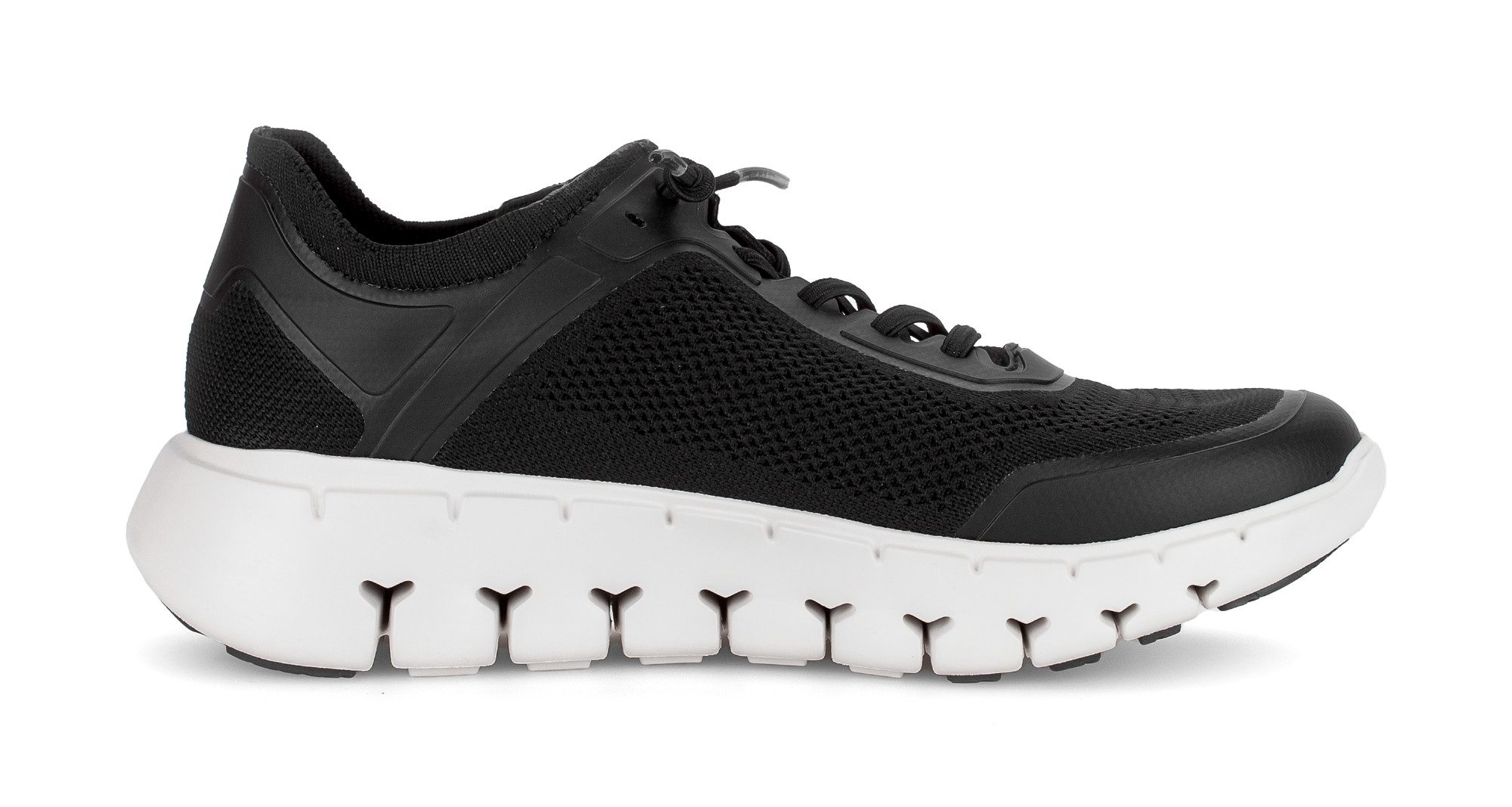 Gabor Slip-On Sneaker Freizeitschuh, Halbschuh, Schnürer, mit elastischem Schnürsenkel