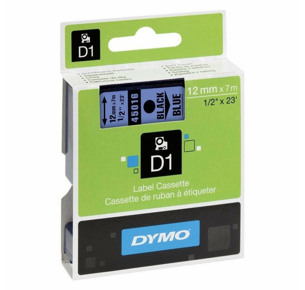 Thumbnail - DYMO Druckerband Schriftband 45016 Blue Black (S0720560)