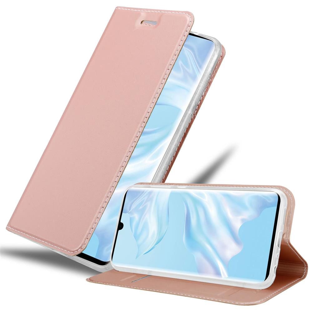 Cadorabo Handyhülle für Huawei P30 PRO Hülle Huawei P30 PRO, Schutzhülle Hülle mit Standfunktion, Magnetverschluss und Kartenfach