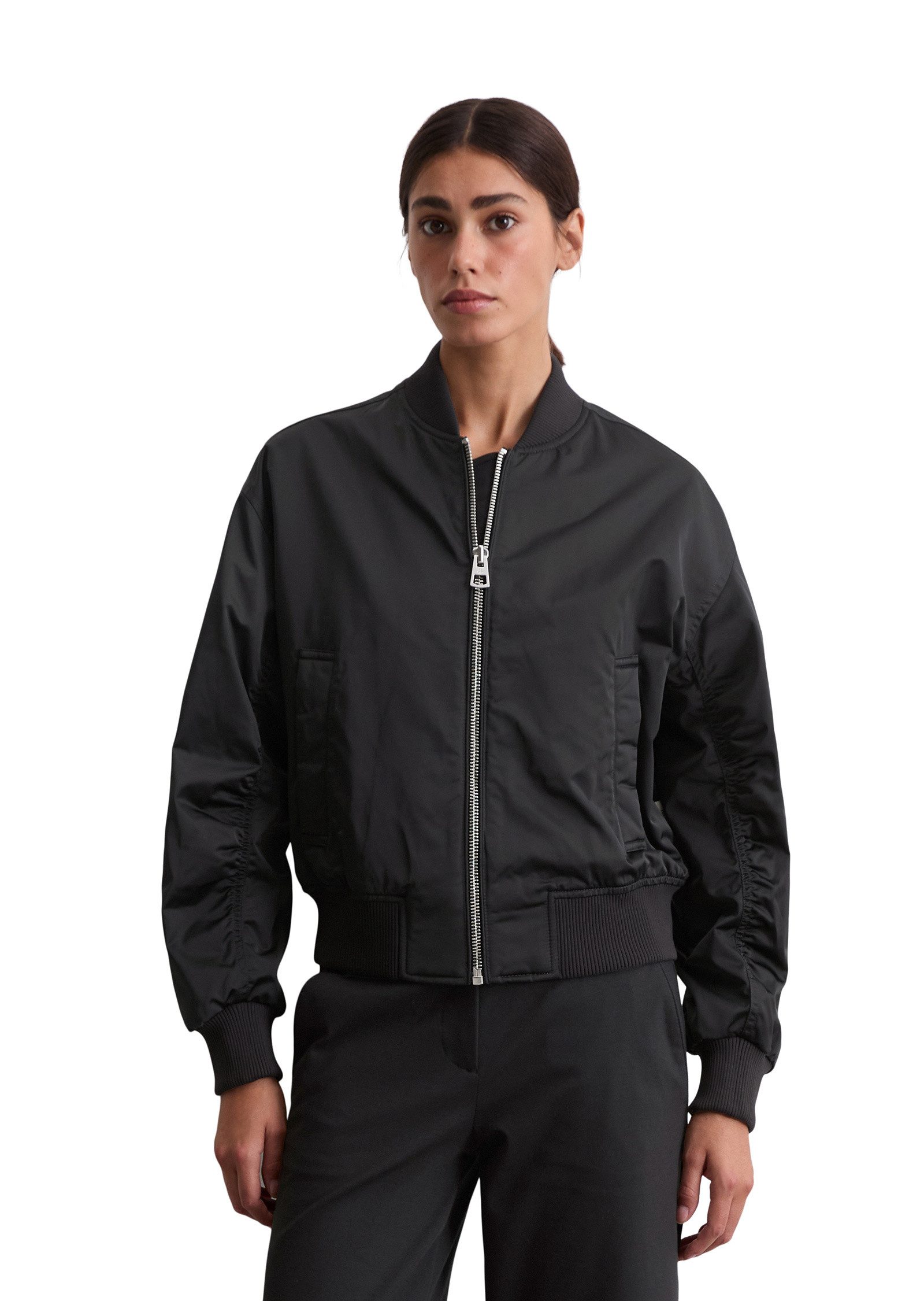 Marc O'Polo Outdoorjacke aus recyceltem Shiny-Polyester-Twill günstig online kaufen