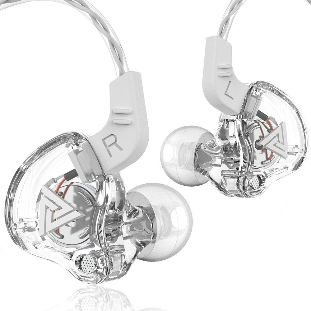 GelldG In Ear Kopfhörer, 32 Ω Impedanz Treiber, Satte Bässe In-Ear-Kopfhörer