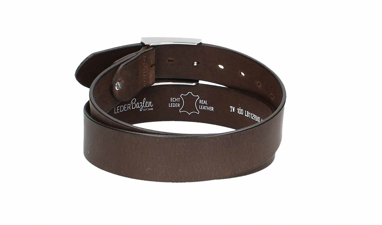 Leder Bazlen Ledergürtel Gürtel für Herren (1-St., keine Angabe)