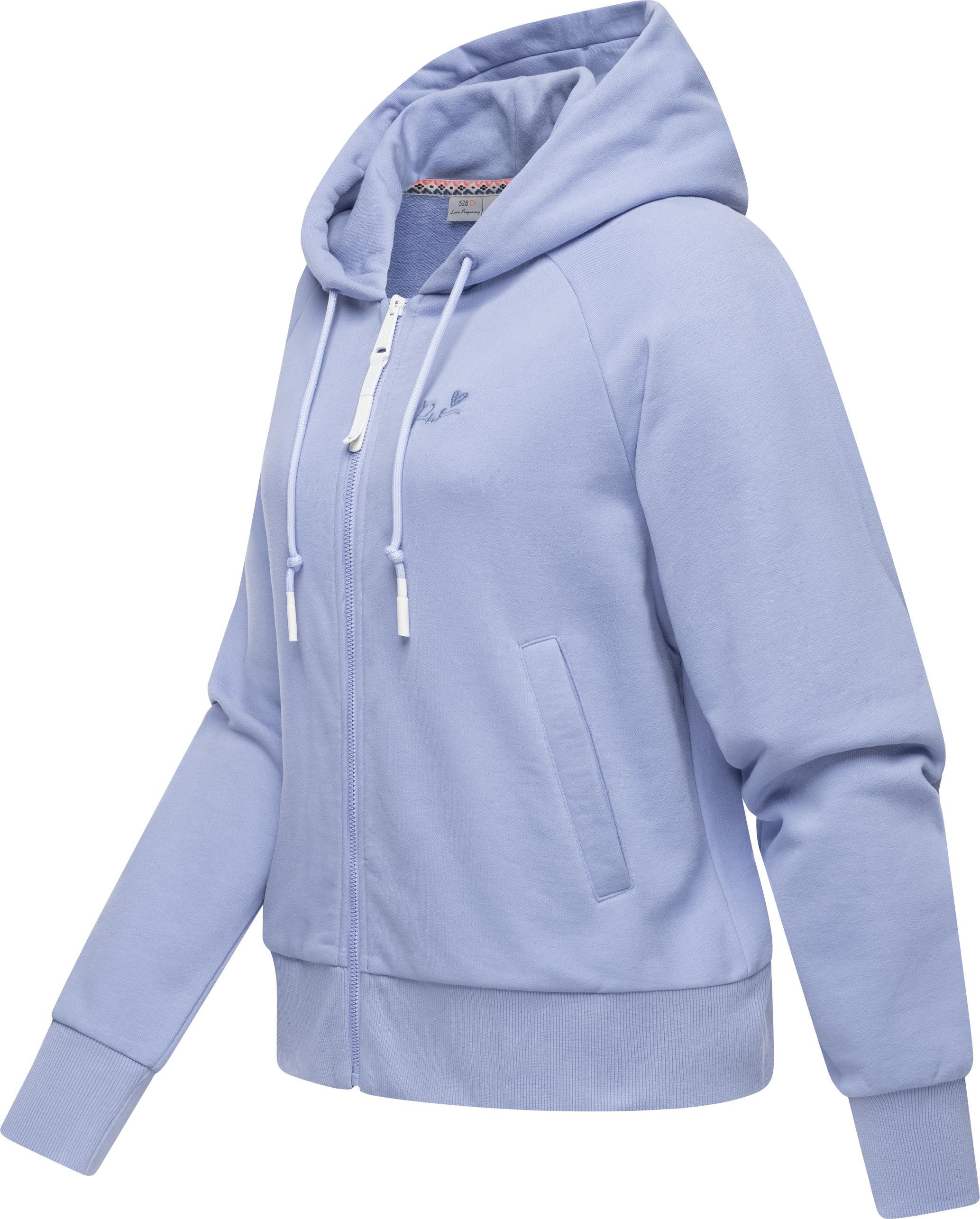 Ragwear Kapuzensweatjacke Taila modische Damen Sweatjacke mit Kapuze