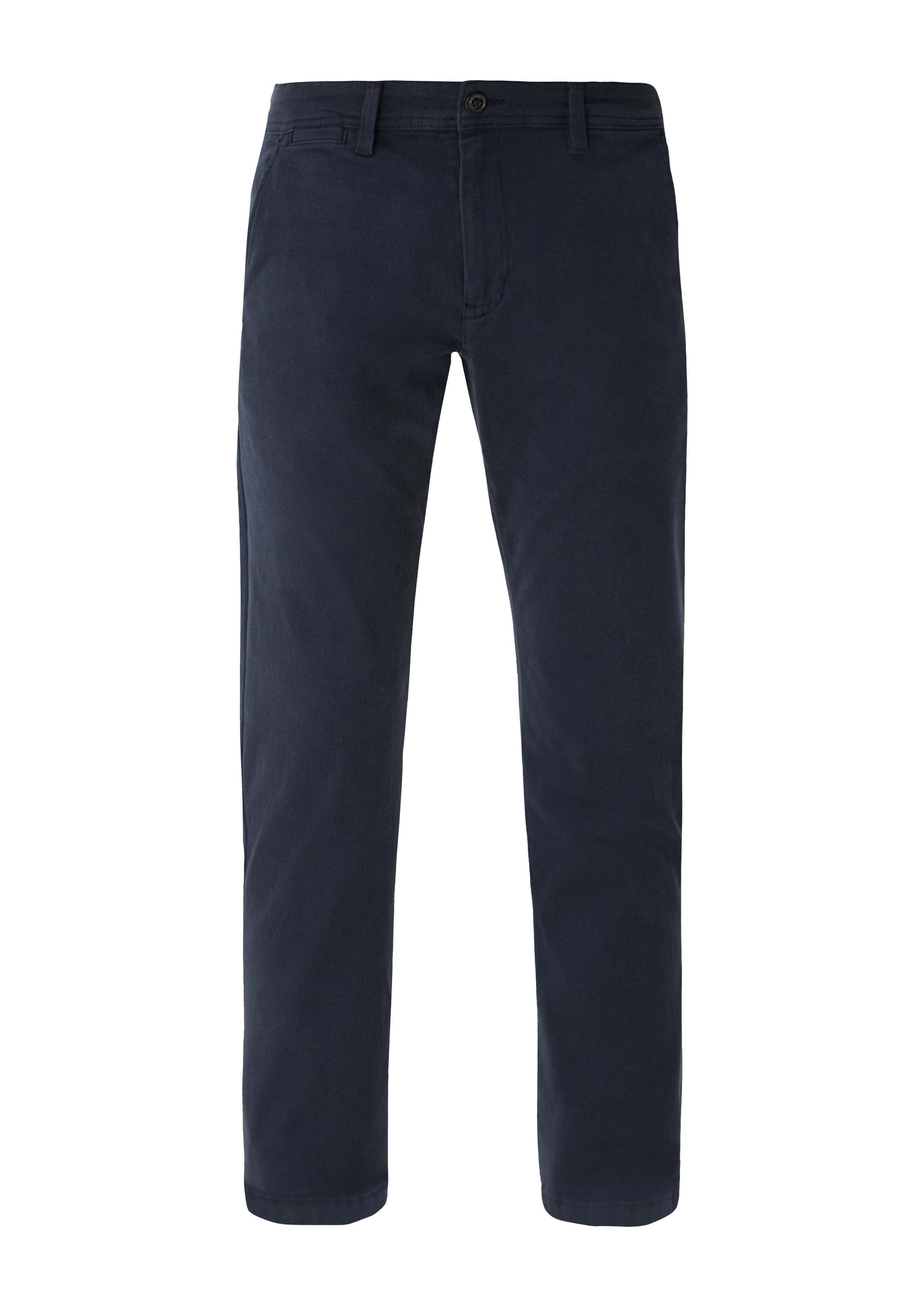 Slim: Chino Stoffhose navy QS Basic