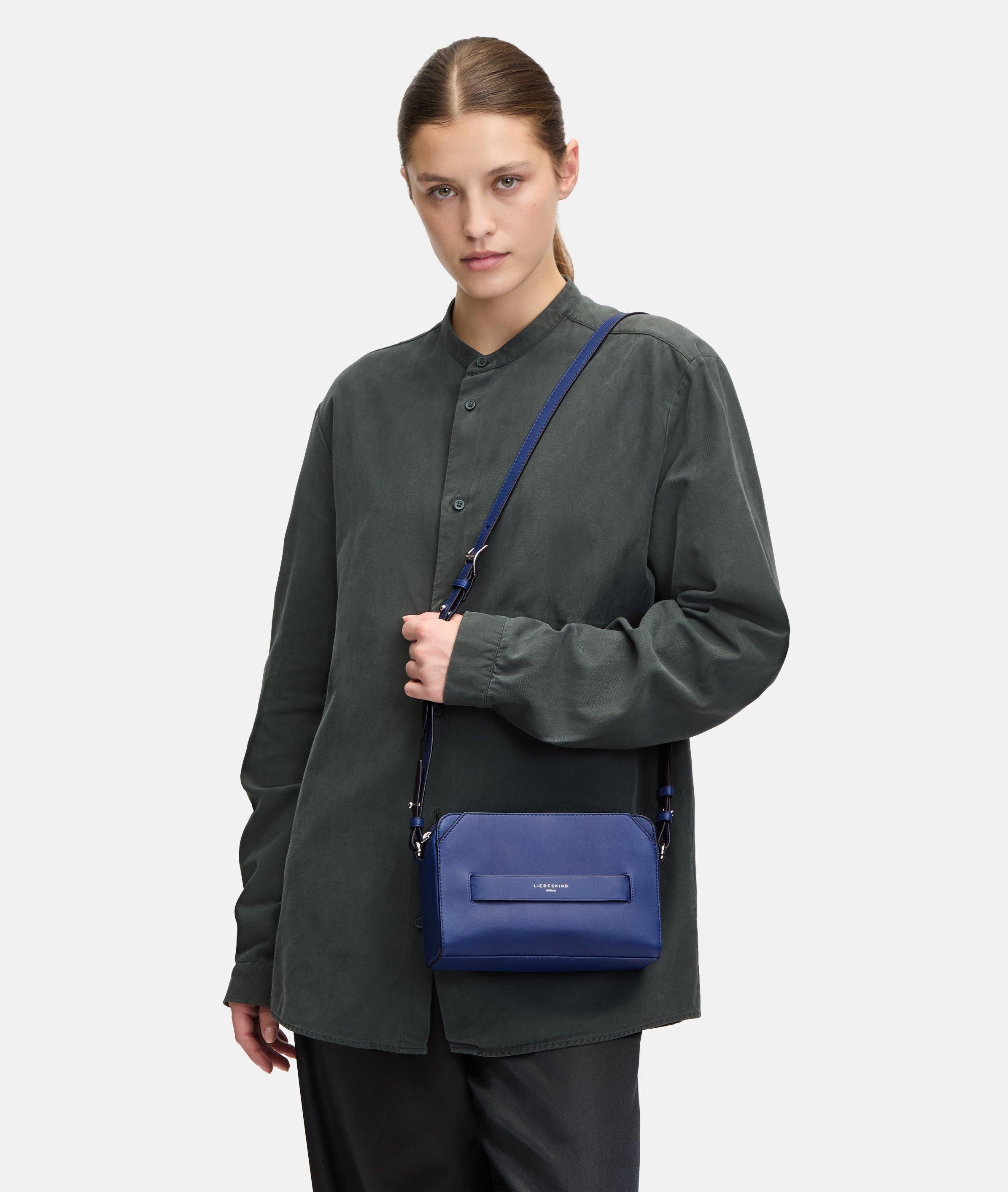 Liebeskind Berlin Umhängetasche Lora Camera-Bag S, Kleine Umhängetasche aus Nappaleder