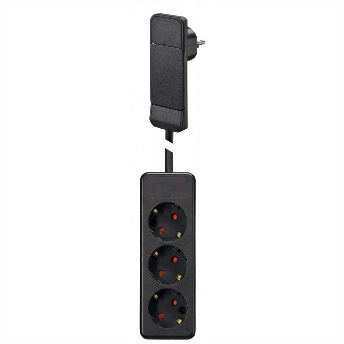 Bachmann SmartPlug Flachstecker Розеткиleiste (Kabellänge 1.6 m), mit 3x Schutzkontakt Розеткиleiste
