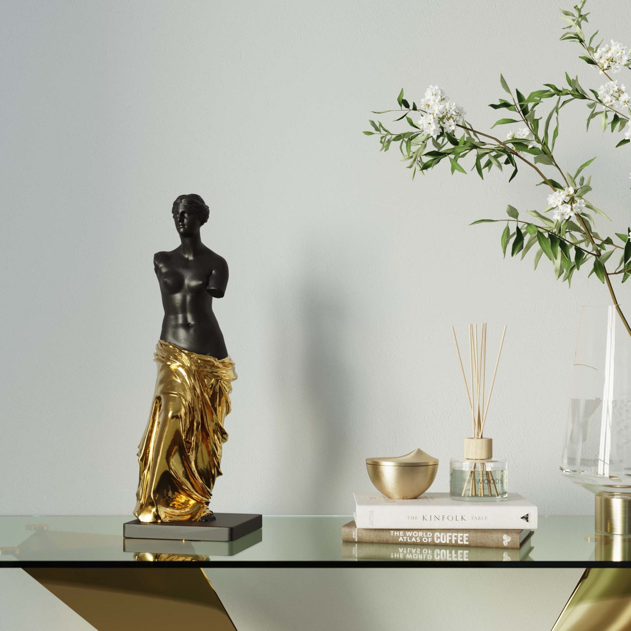 Kare Design Dekofigur Deko Figur Classic Beauty 48cm