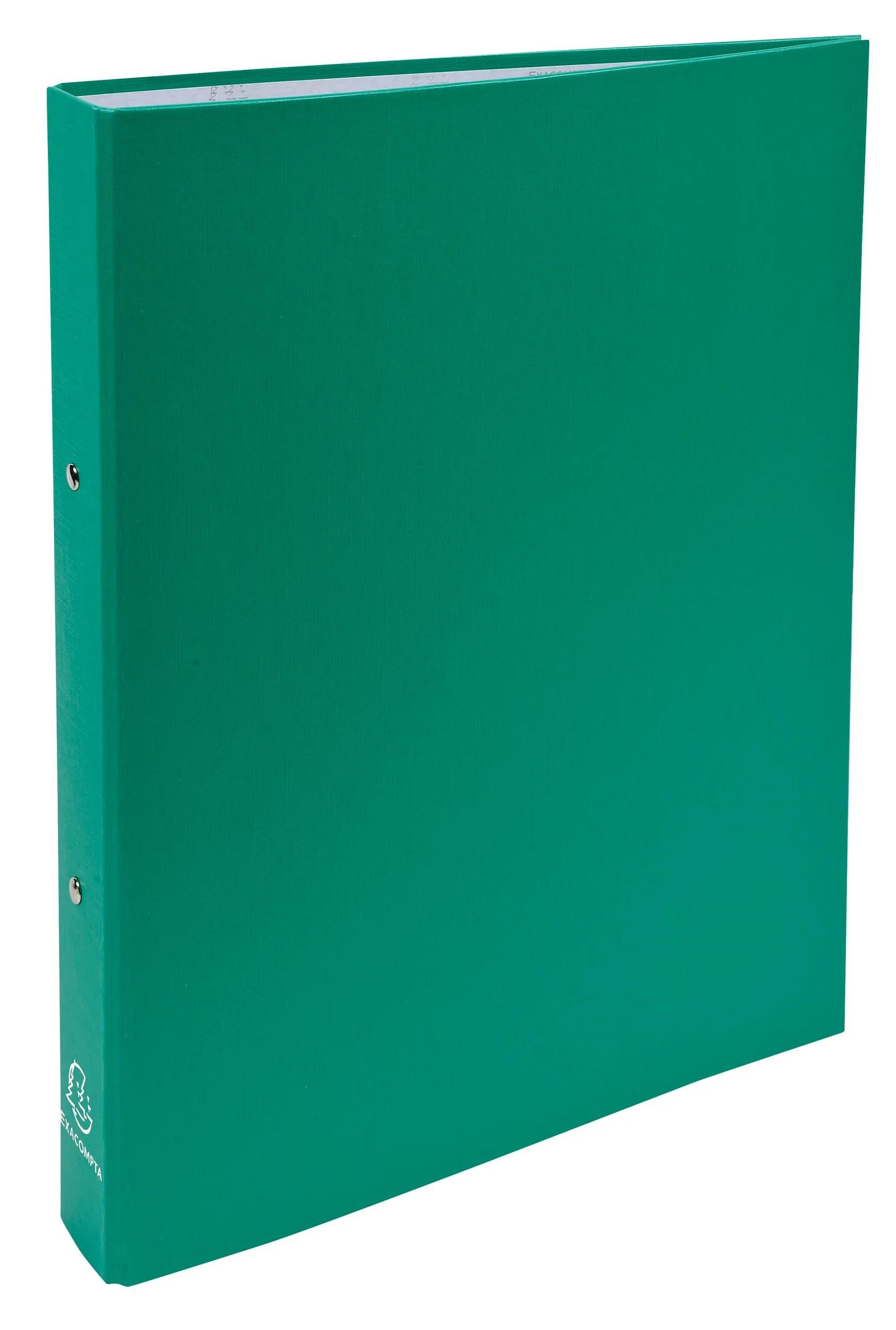 Ringbuchmappe 20x Ringbuch PP 18mm 2Ring 30mm Rücken 40mm 32x26cm A4 Grün 54373E