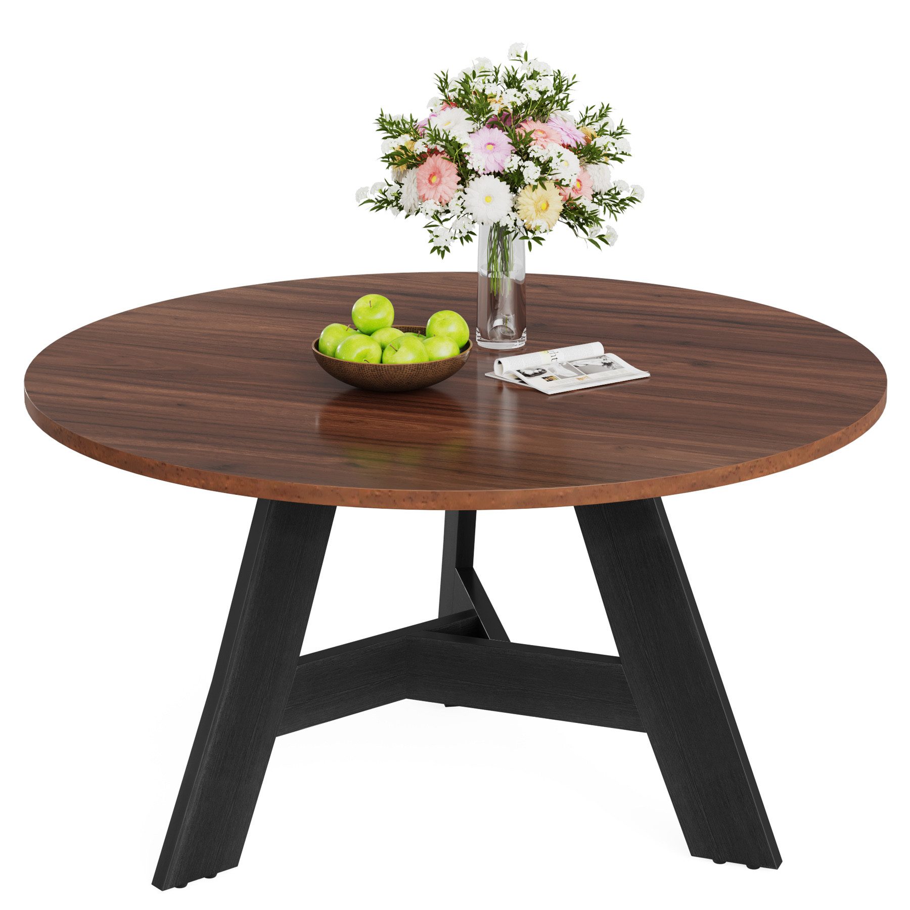 Tribesigns Esstisch Für 6–8 Personen – 179x79 Cm, Bauernhaus-Design, Aus MDF, Bis 100 Kg Belastbar