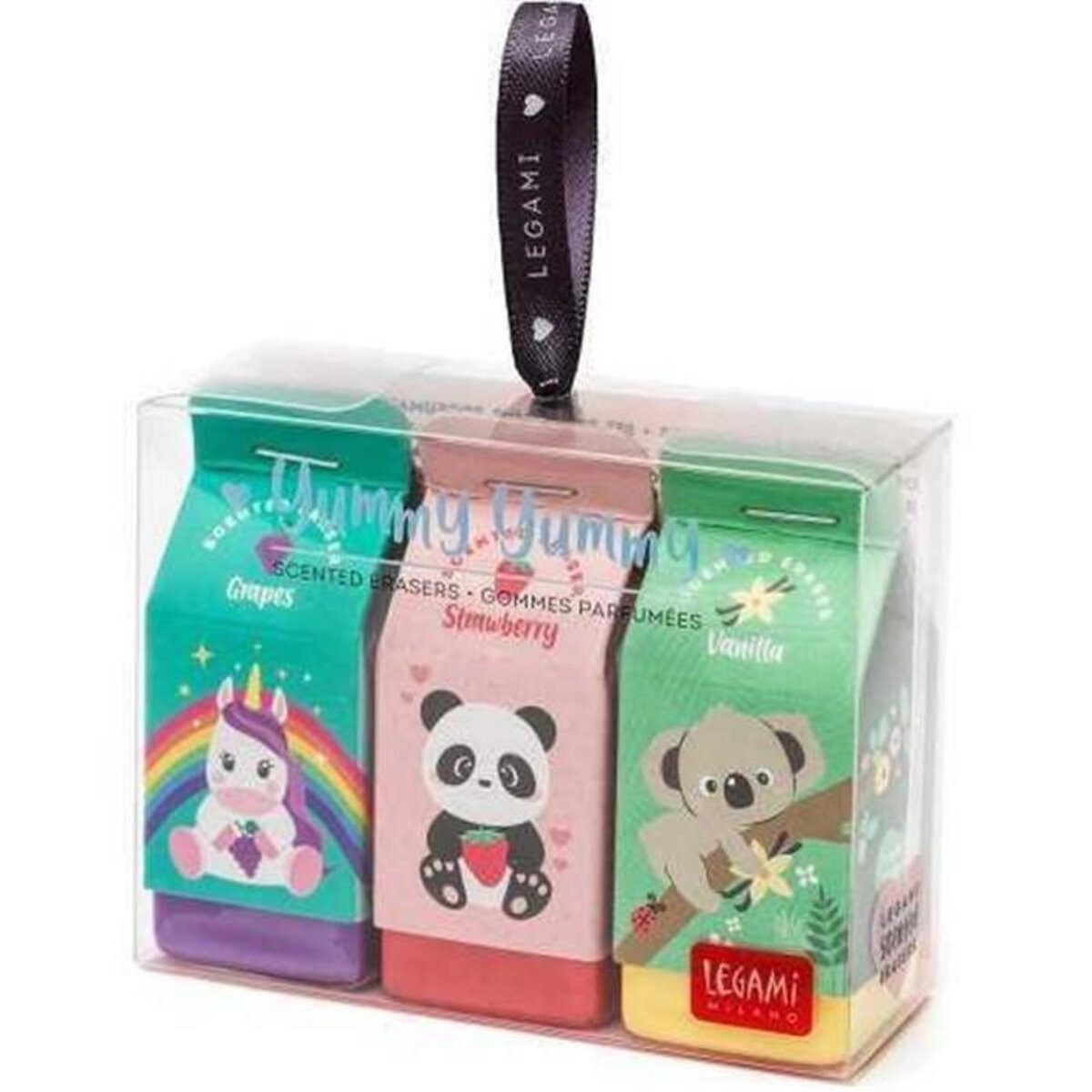 Legami Radiergummi Legami Set mit 3 duftenden Radiergummis