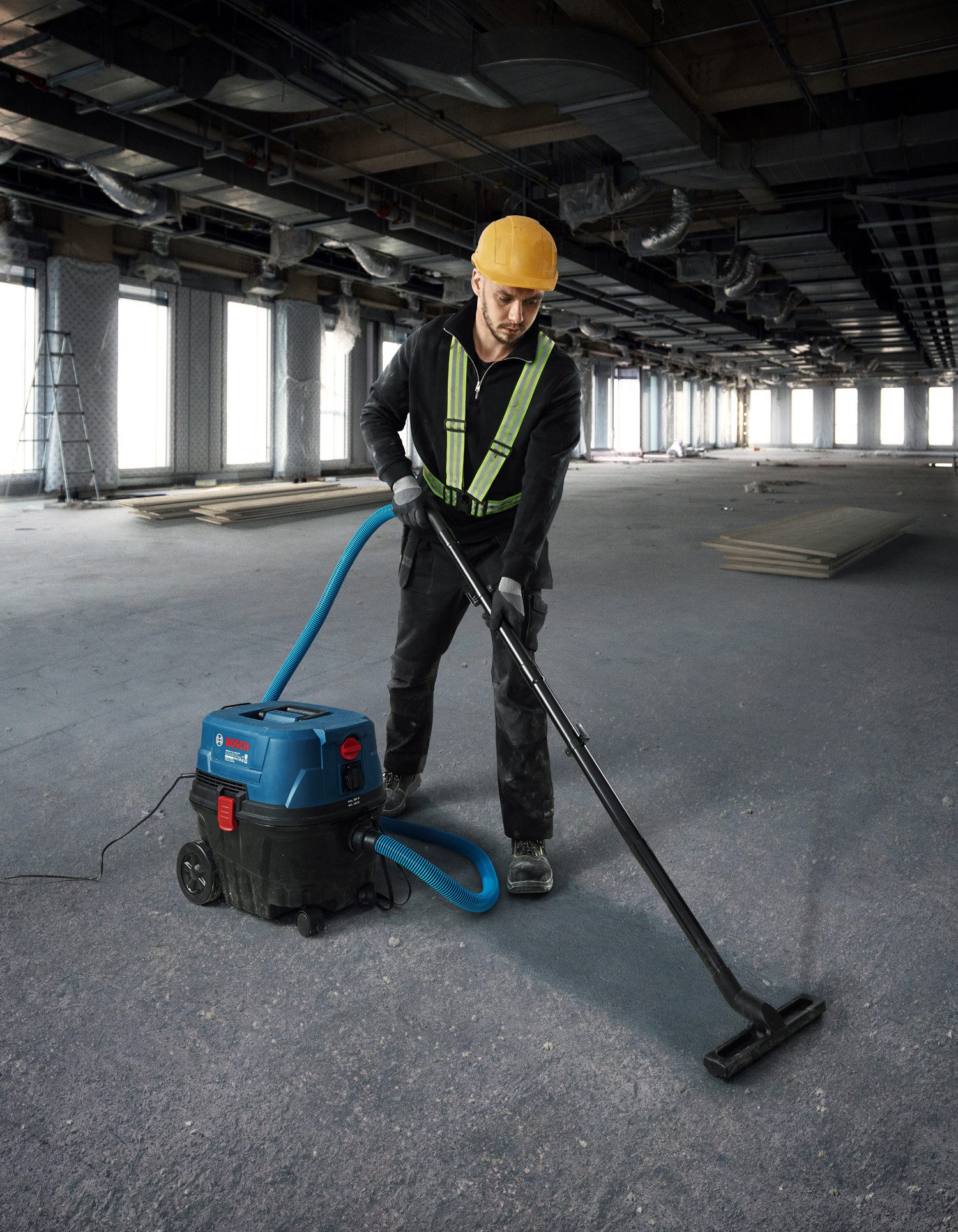Bosch Professional Nass-Trocken-Sauger GAS 12-25 PL, 1250 W