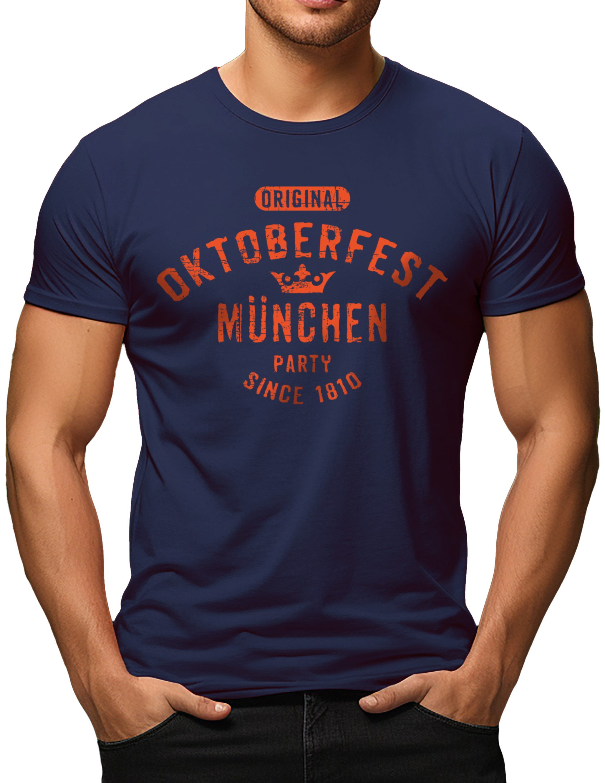 Trachtenshirt Oktoberfest München - offiziell lizenziert durch die LHS