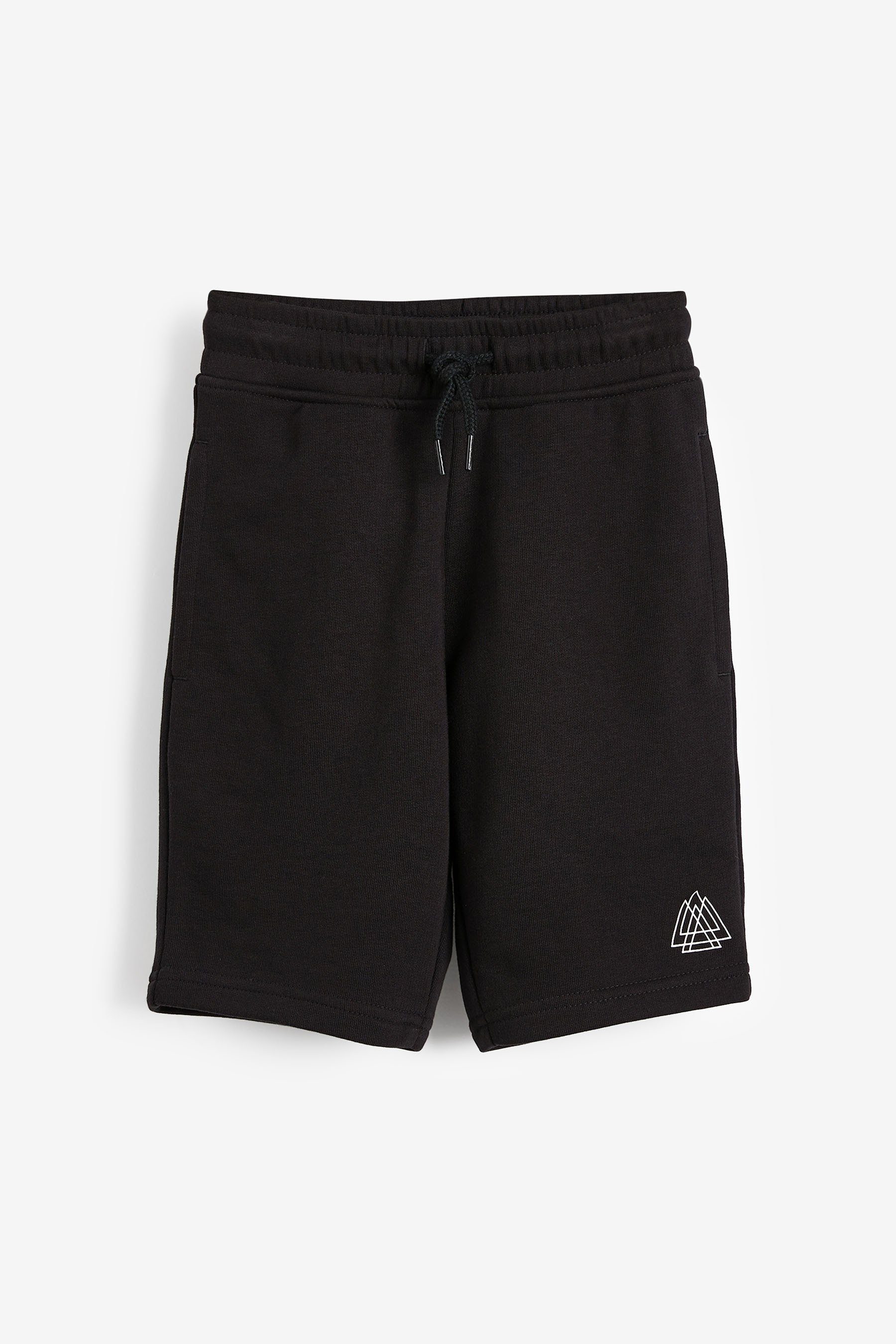 Next Sweatshorts Black/Green (2-tlg) Shorts 2er-Pack im