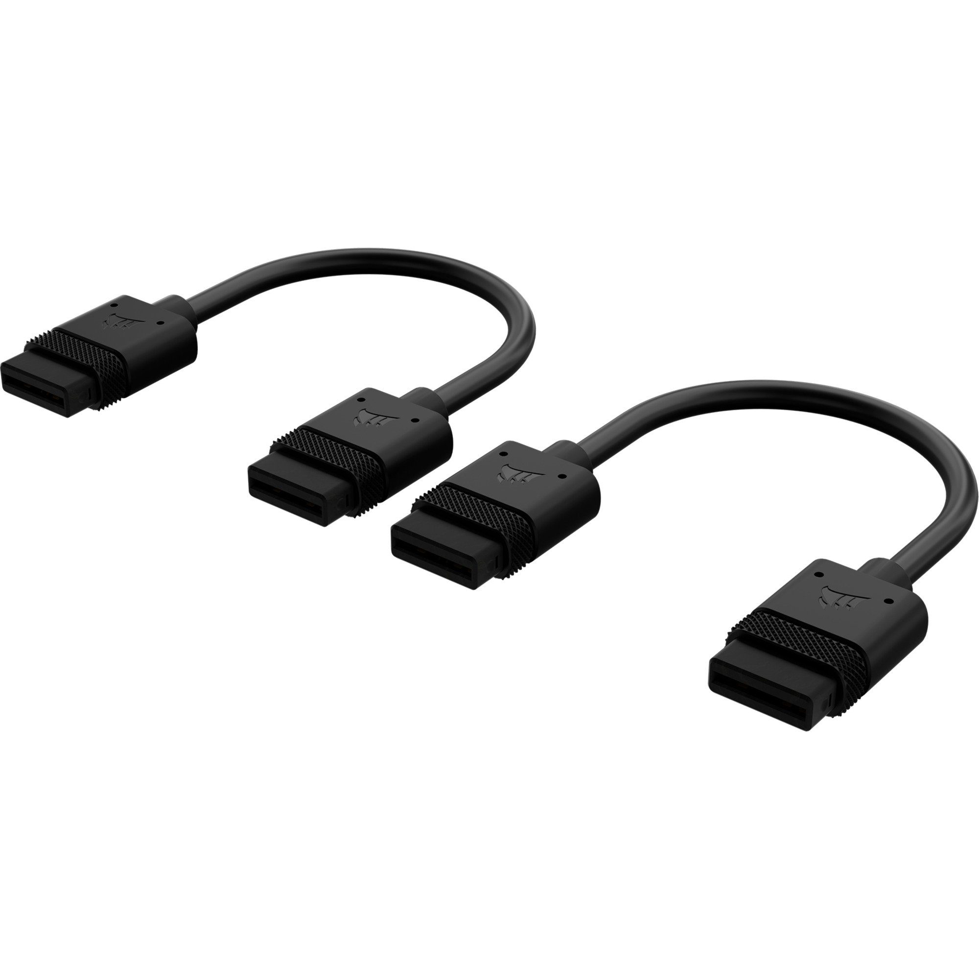 Corsair Corsair iCUE LINK Kabel, 100mm, gerade, (2 Stück) Stromkabel