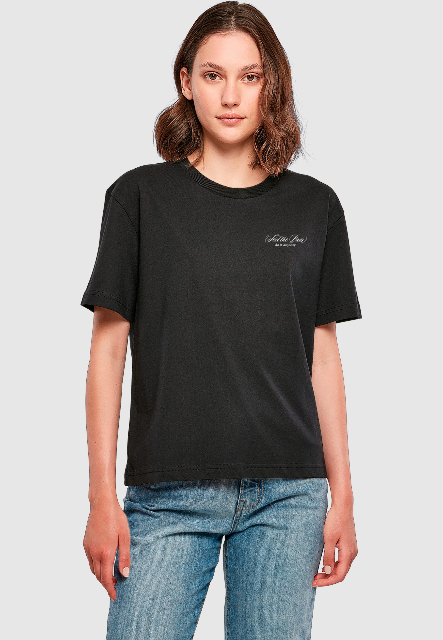Miss Tee T-Shirt Miss Tee Feel The Pain Tee (1-tlg)