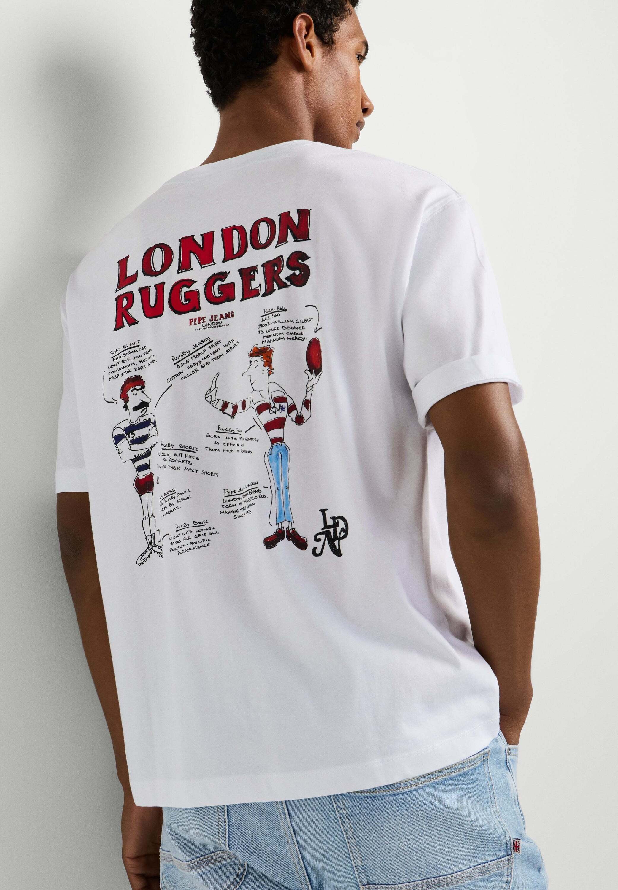 Pepe Jeans Print-Shirt print t-shirt CHELSEA BACK TEE