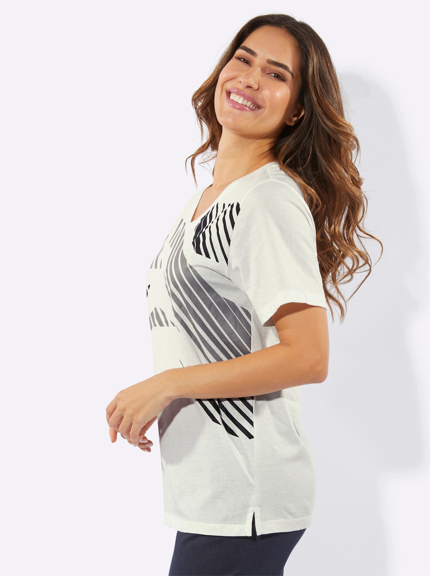 Sieh an! Trainingsshirt Freizeitshirt Kurzarm