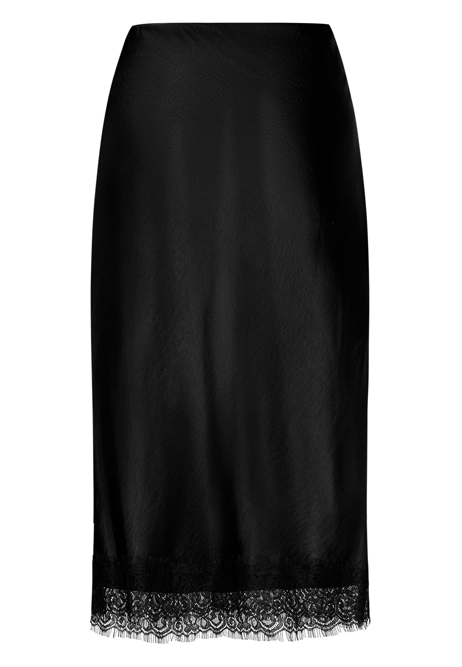 Zero Maxirock Damen mit Spitze Stickerei