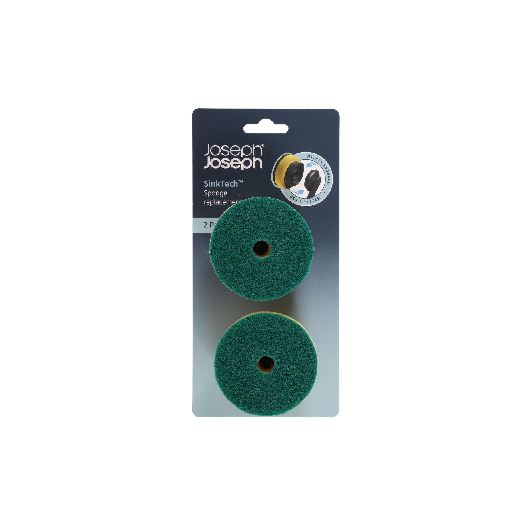 Joseph Joseph Geschirrschwamm Joseph Joseph SinkTech 2er-Set Spülbürstenschwammköpfe