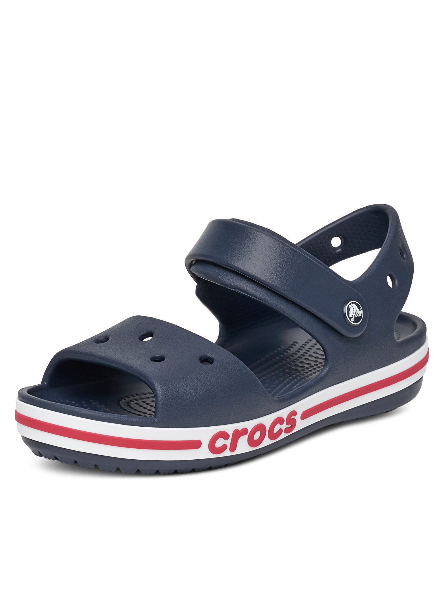 Crocs Crocs Mädchen Sandalen Crocs-BAYABAND SANDAL K 211054-4CC Marineblau M Sandale
