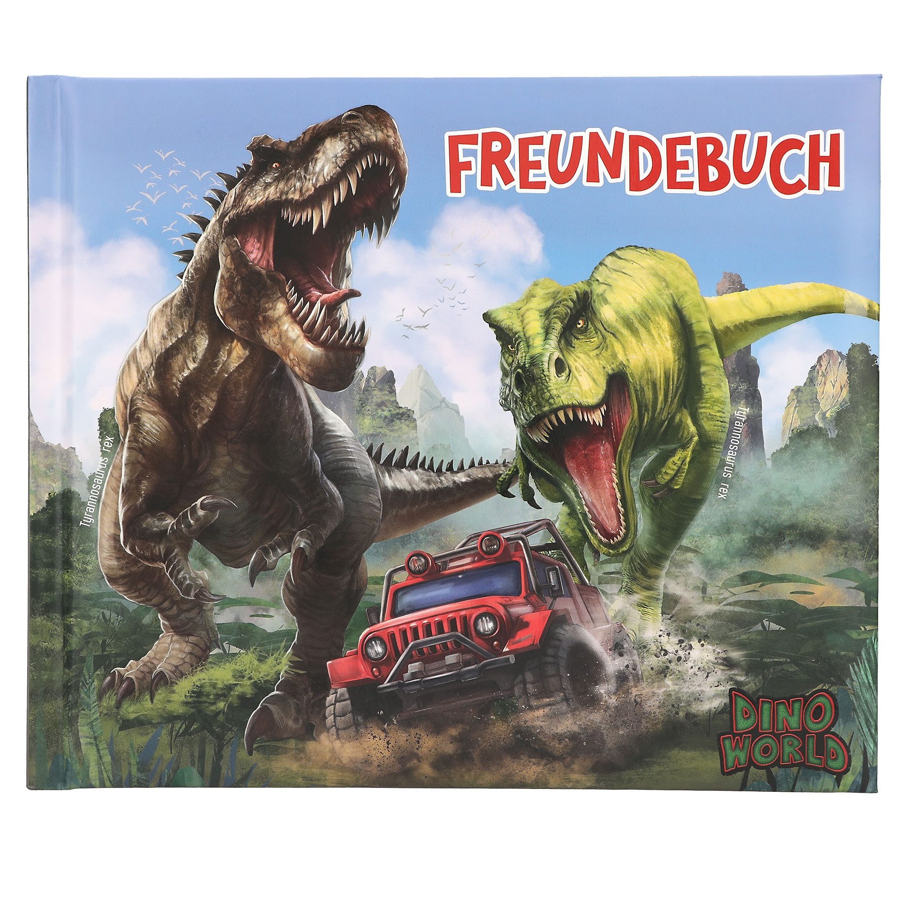 Depesche Poesiealbum Dino Wold Dinosaurier Freundebuch Freundschaftsbuch