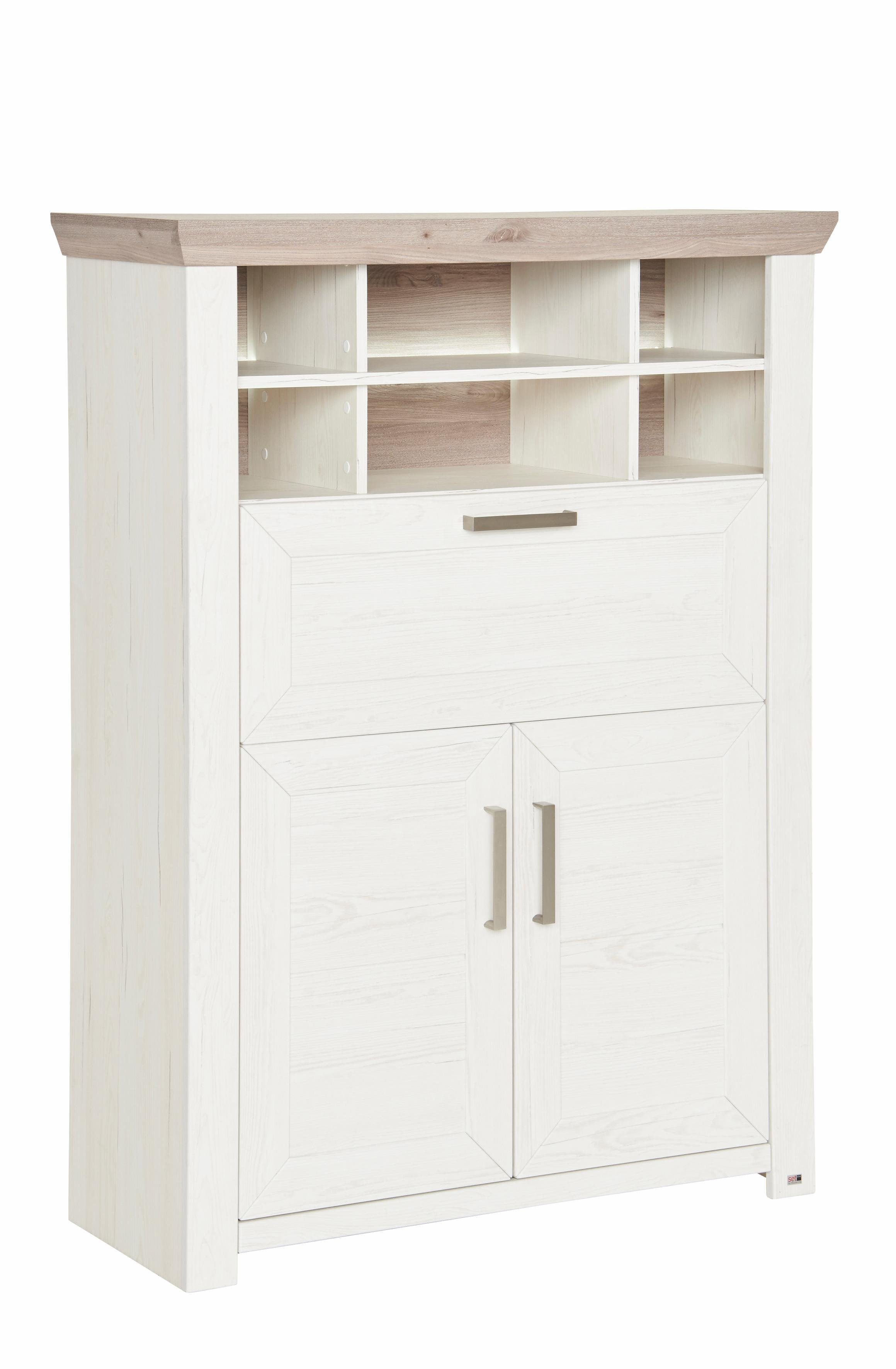 set one by Musterring Highboard "York", Typ 16, mit Holztüren und Schubkast günstig online kaufen