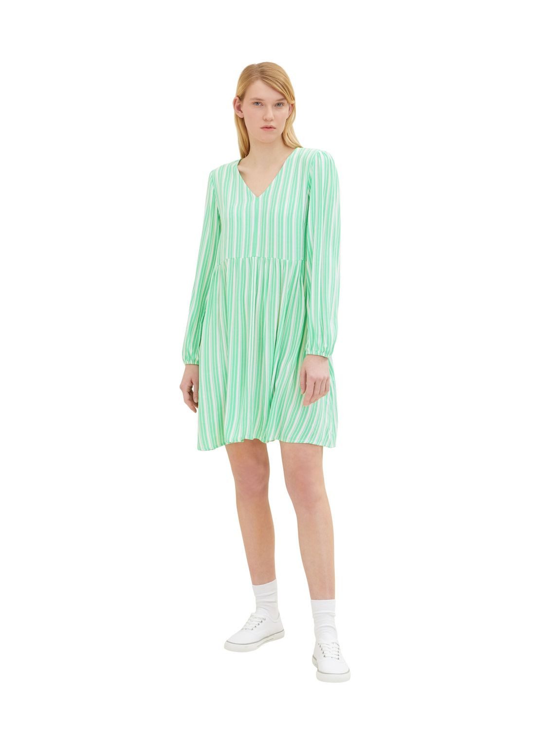 TOM TAILOR Denim Sommerkleid BABYDOLL ausViskose