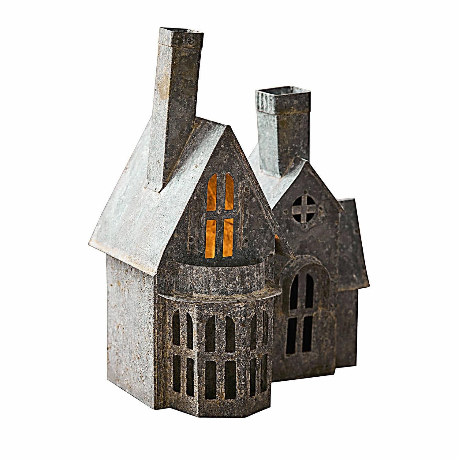 Mirabeau Kerzenlaterne Deko-Haus Lanoux antikgrau günstig online kaufen