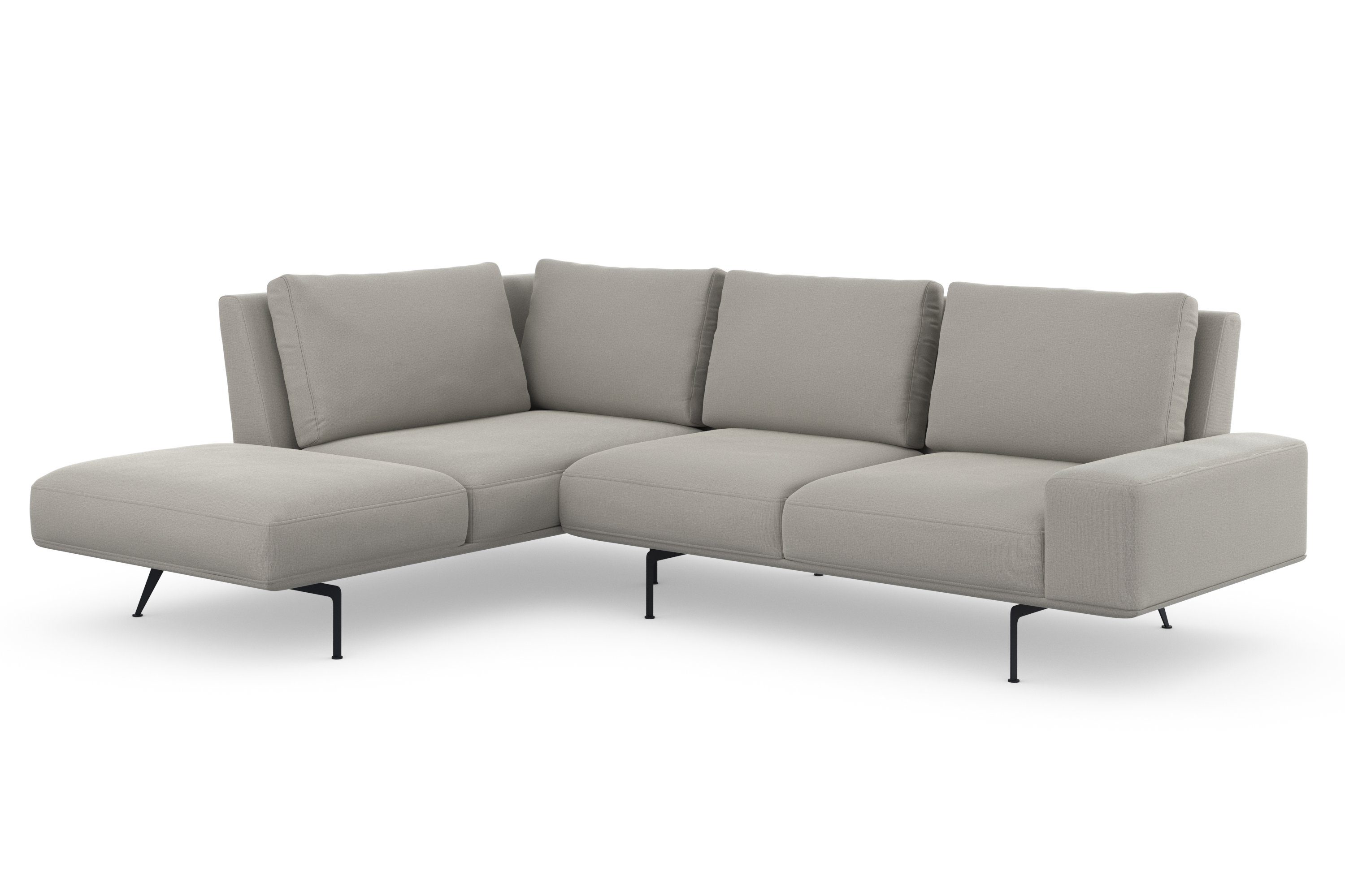 machalke® Ecksofa, mit schöner Bodenfreiheit